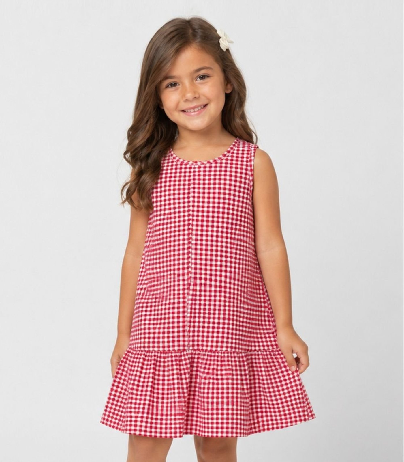 Infantil - Vestido Feminino Select Vermelho