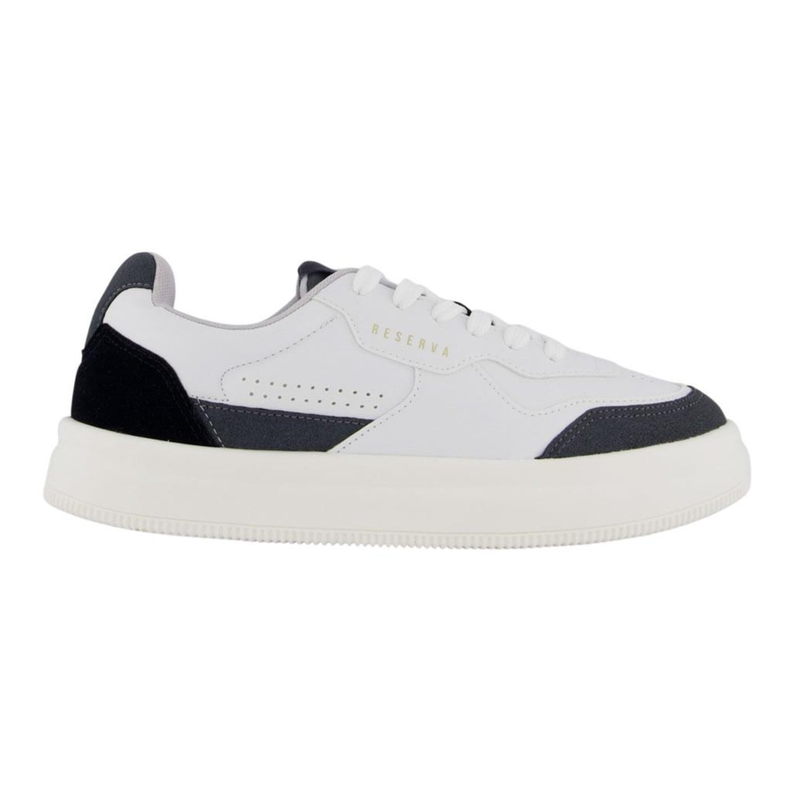 Tênis Masculino Reserva Troy Casual Branco e Preto