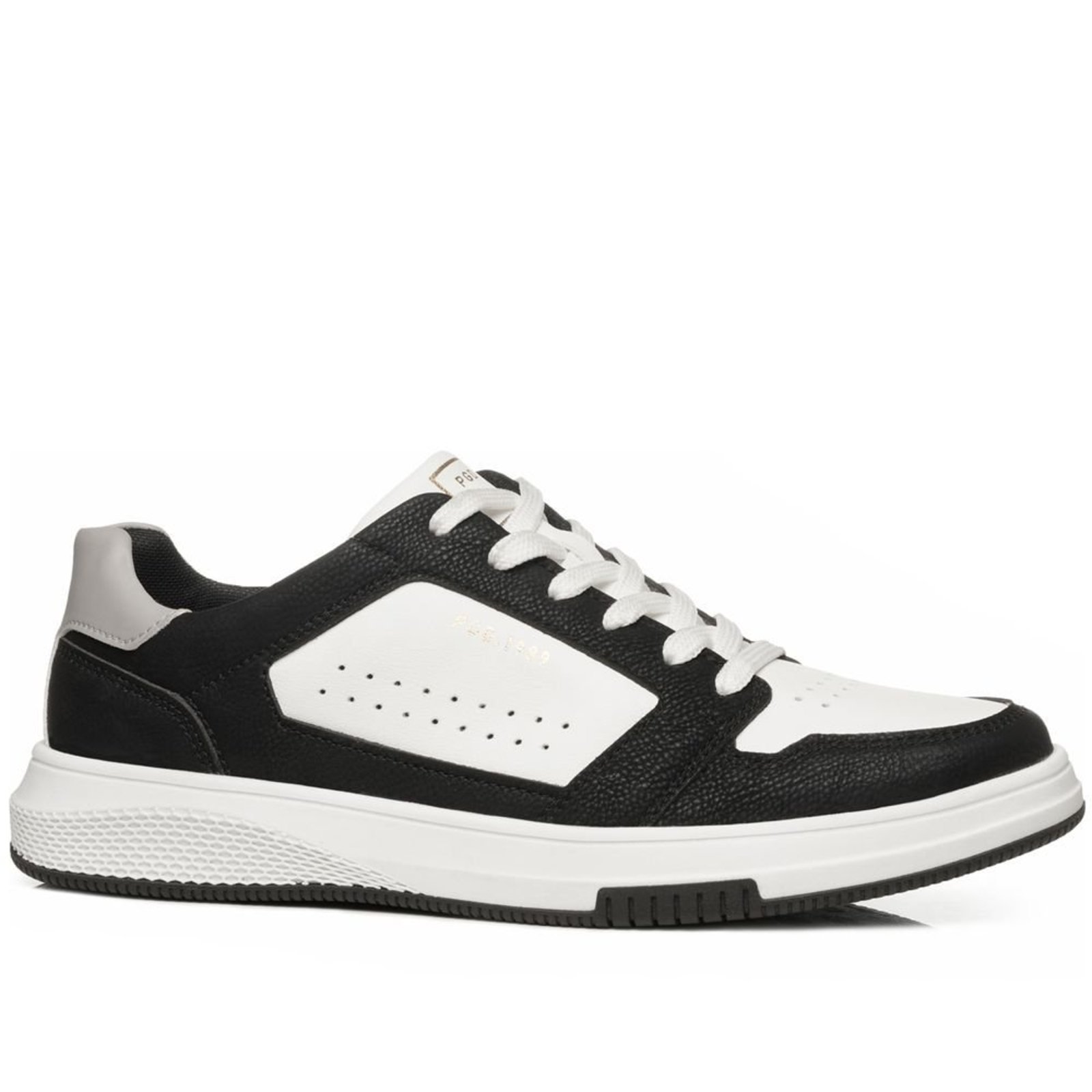 Tênis Casual Pegada Masculino em Microfibra Branco 172403-02 Tênis Casual Pegada Masculino em Microfibra Branco 172403-02 38