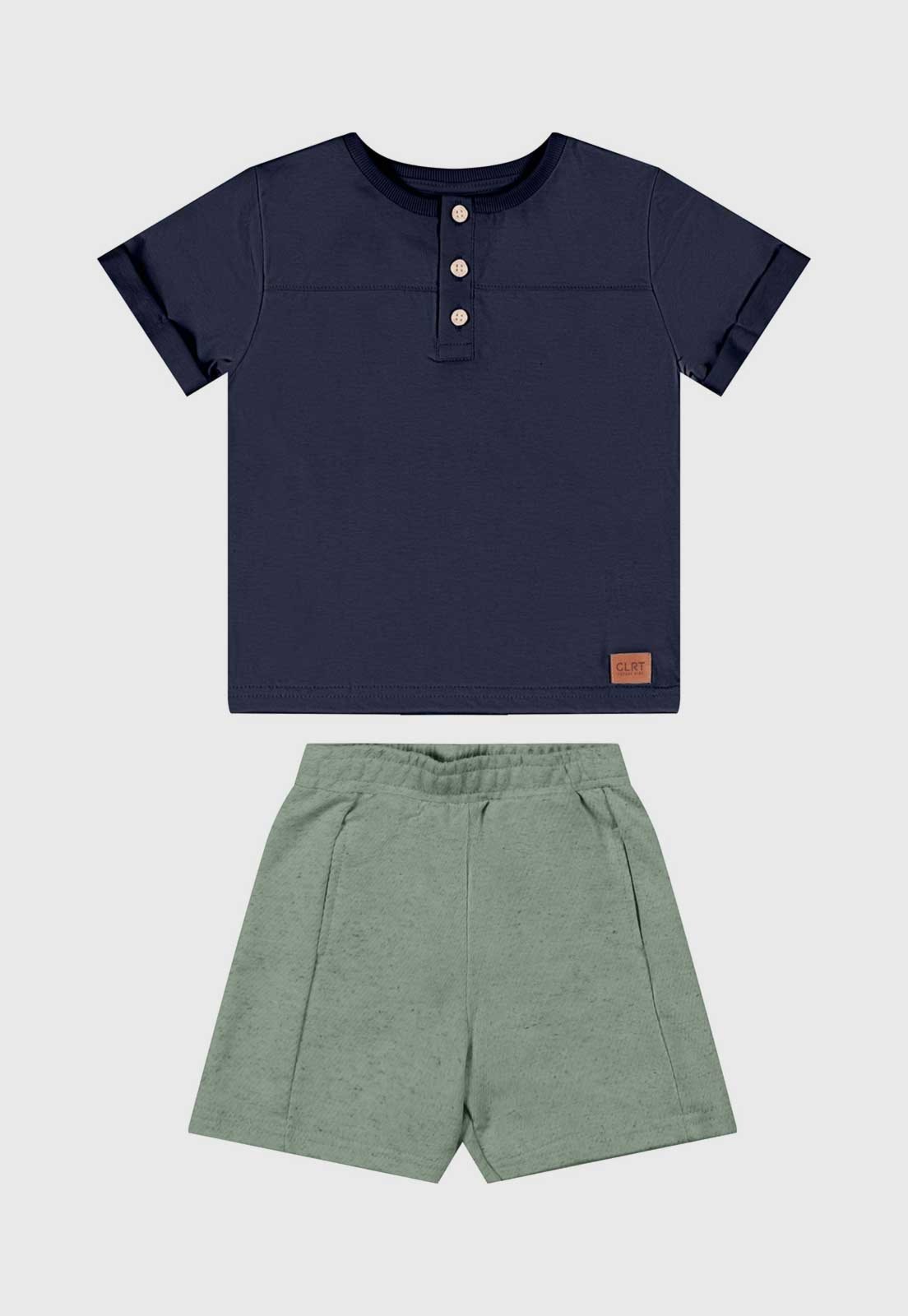 Infantil - Conjunto Curto Colorittá Blusa e Short