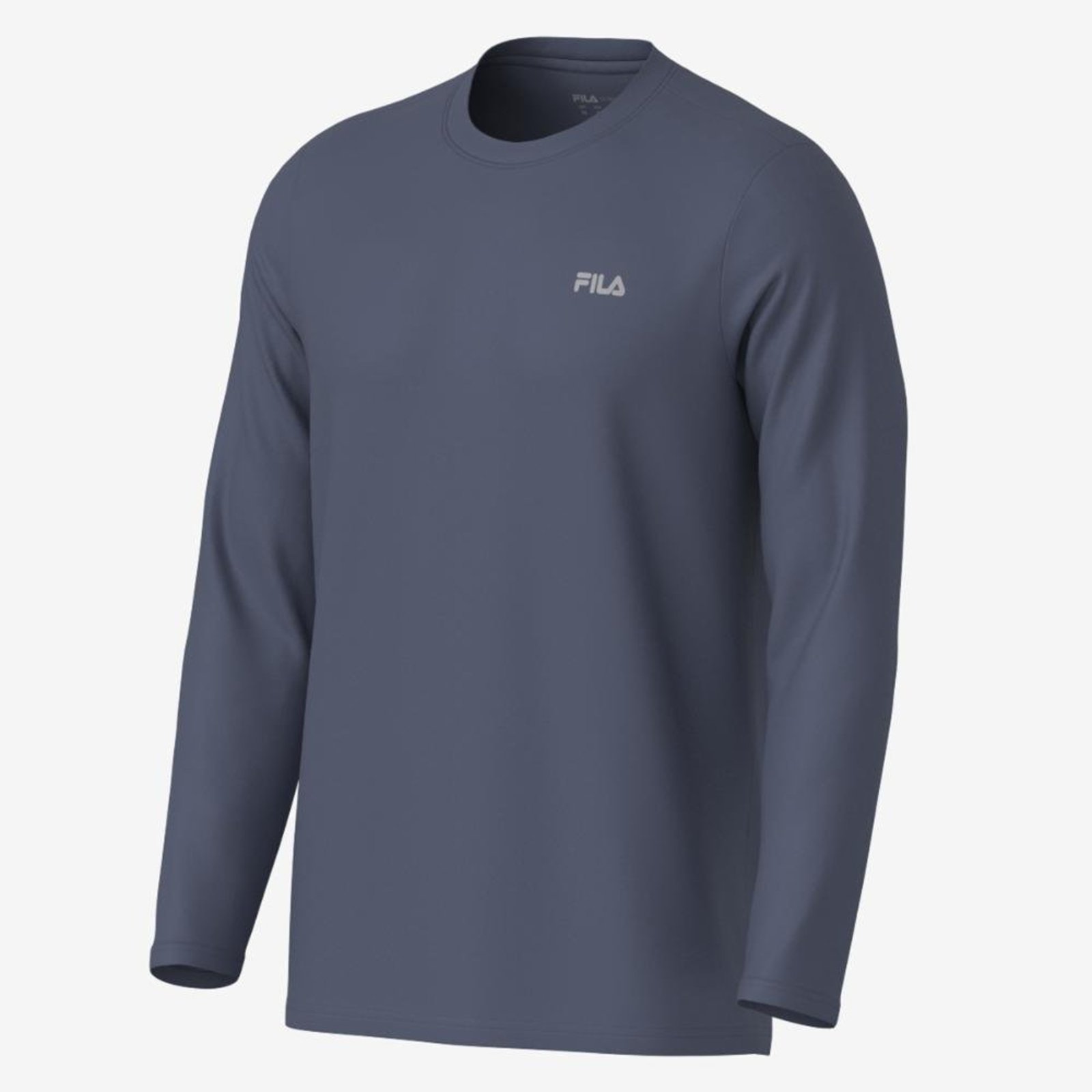 Camiseta Manga Longa Fila Basic Sports Masculina Incolor