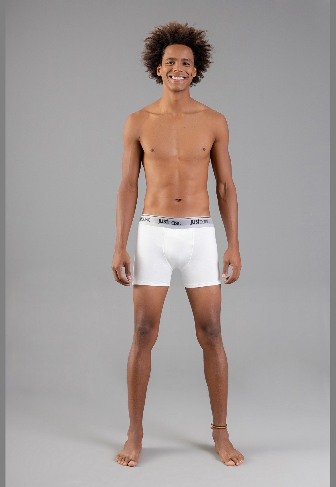 Cueca Básica em Cotton Just Basic Branco