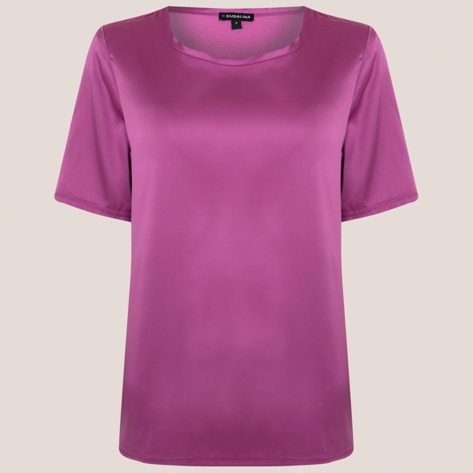 Blusa Dudalina Ingrid Pr26 Rosa Escuro Feminino
