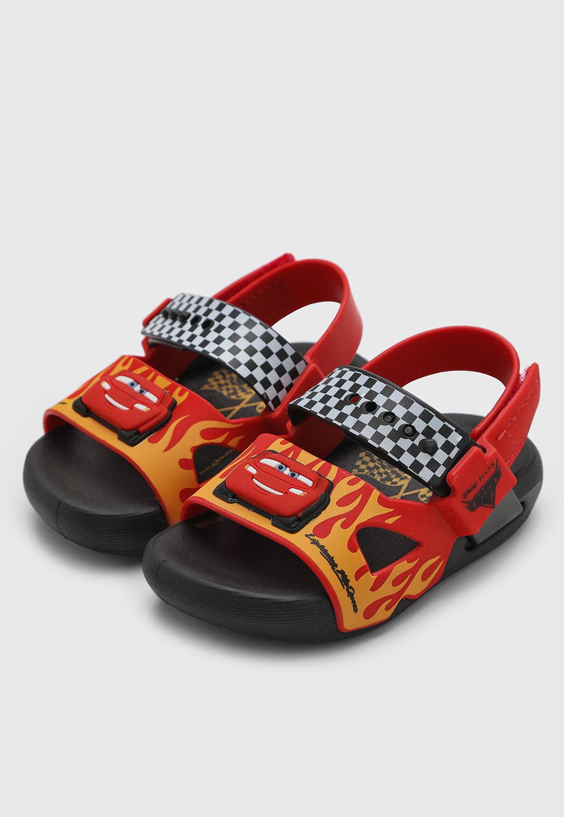 Infantil - Sandália Grendene Disney Swift Carros Vermelha