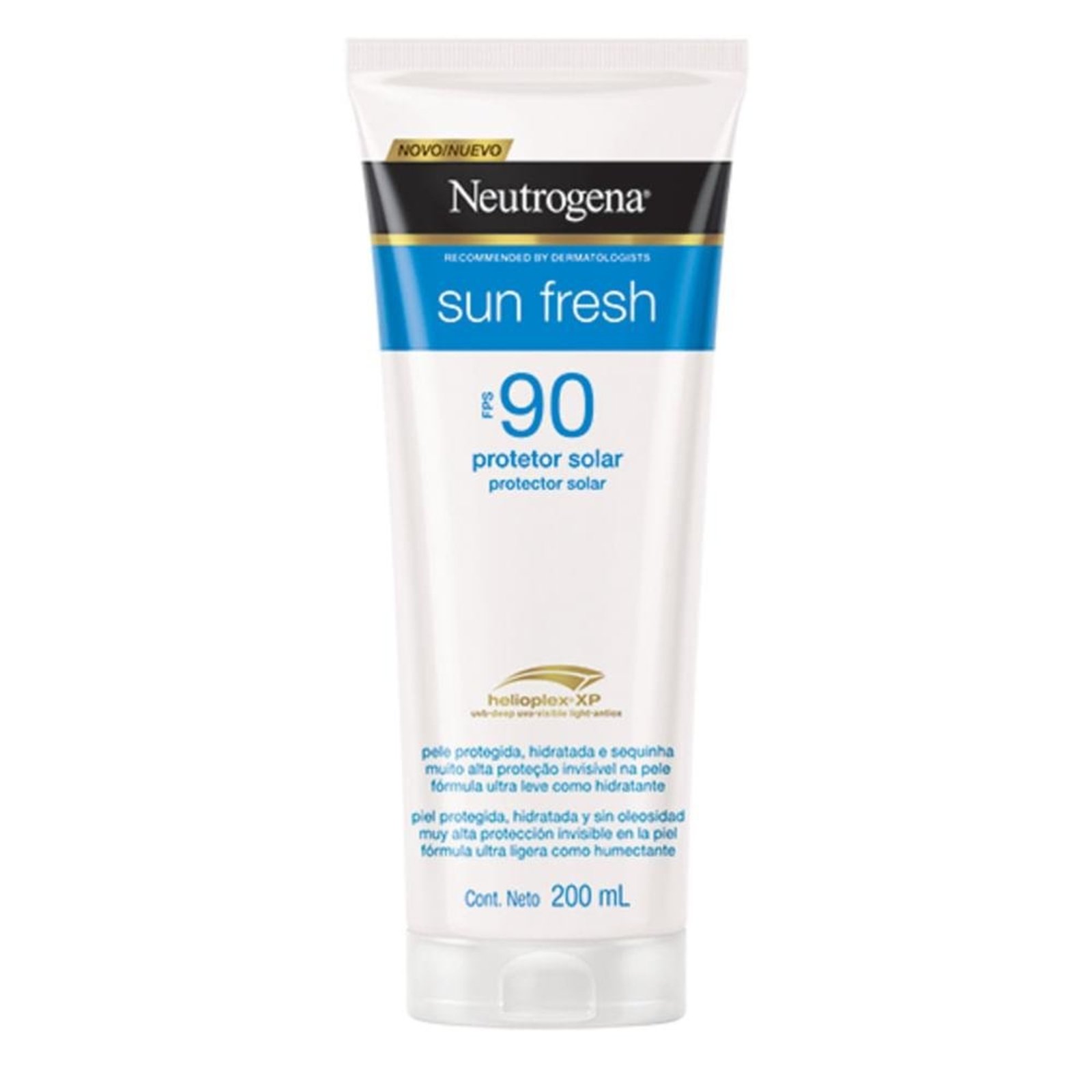 Neutrogena Sun Fresh Protetor Solar Corporal Fps 90 120ml