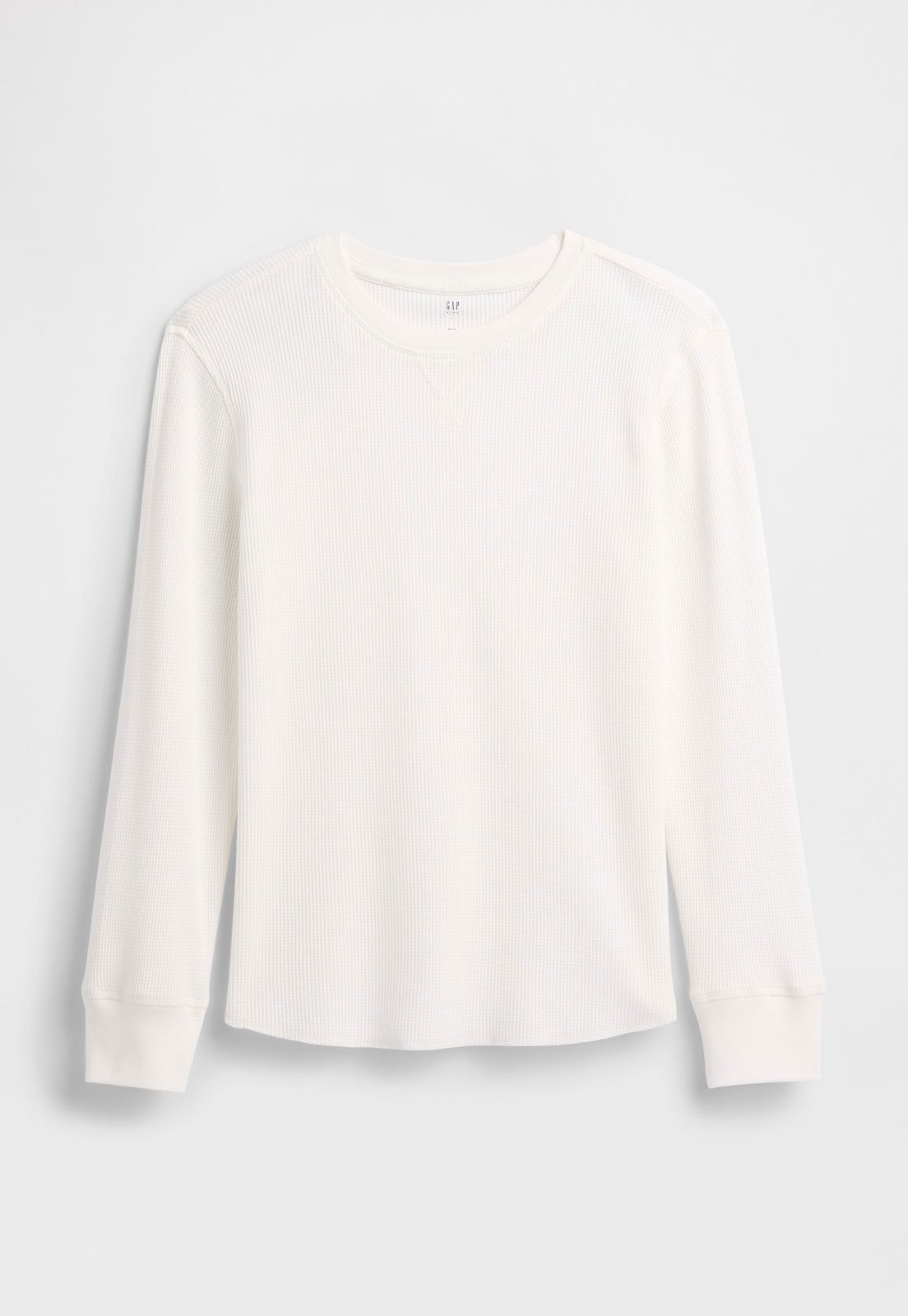 Infantil – Camiseta GAP Texturizada Branca