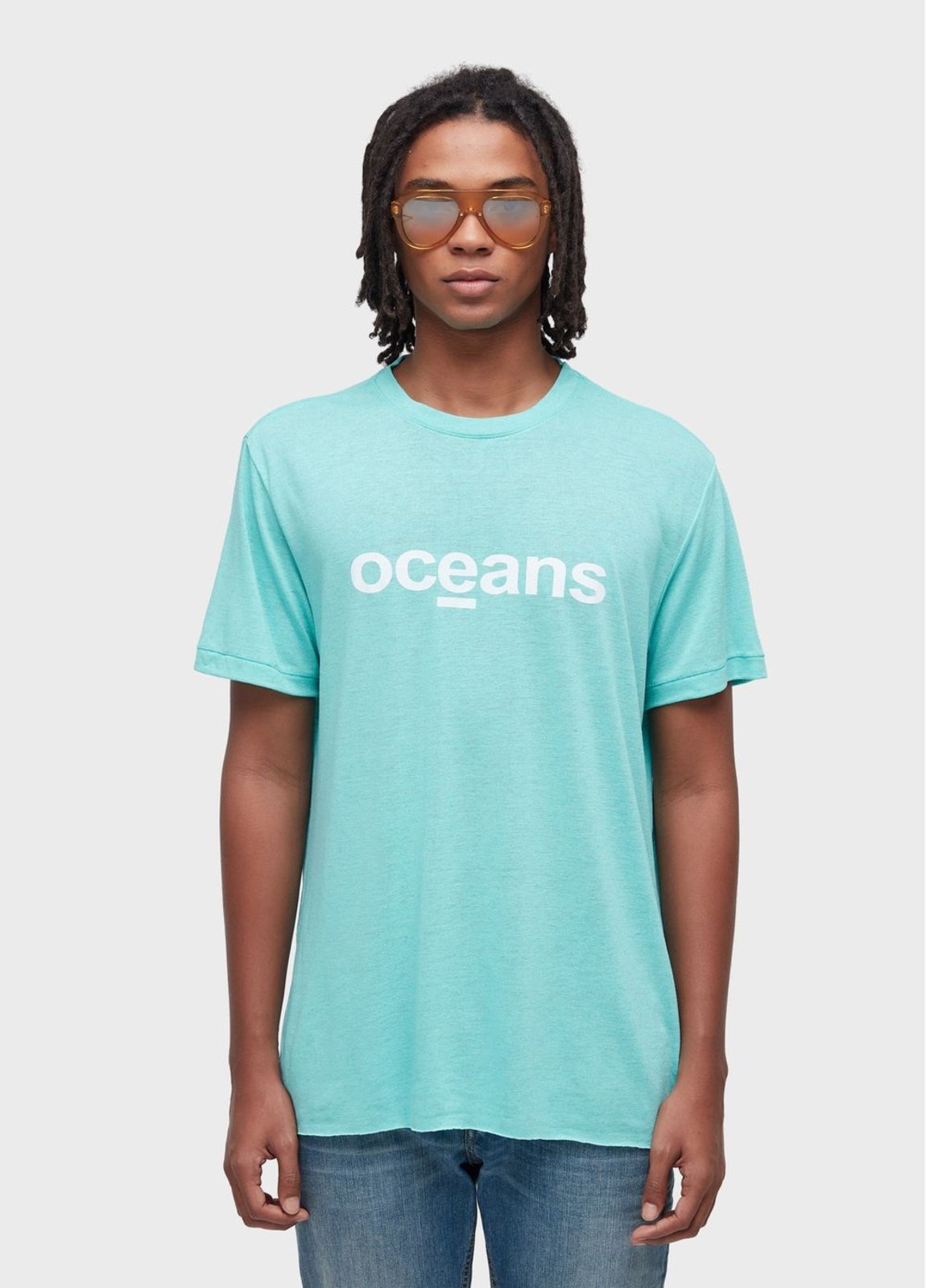 T-shirt oceans linen mc OSKLEN