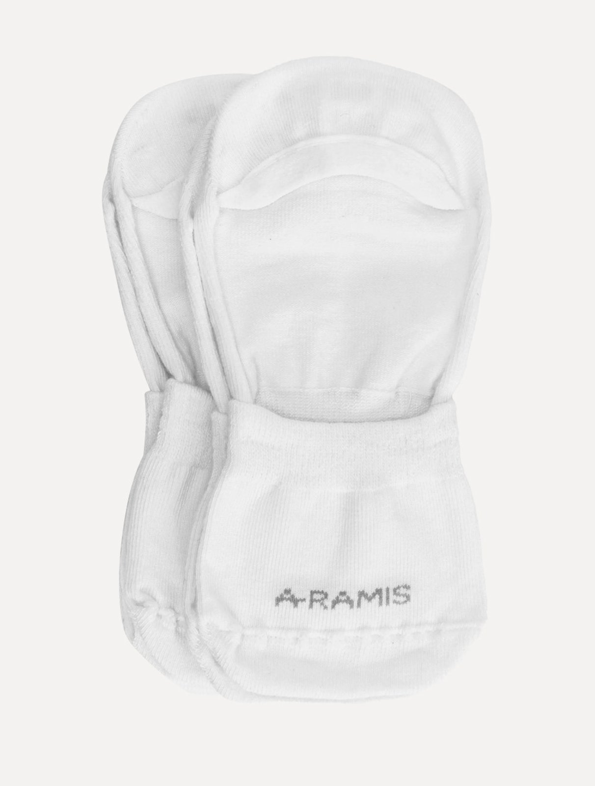 Meia Aramis Masculina Invisível Branca Kit 3 Pares