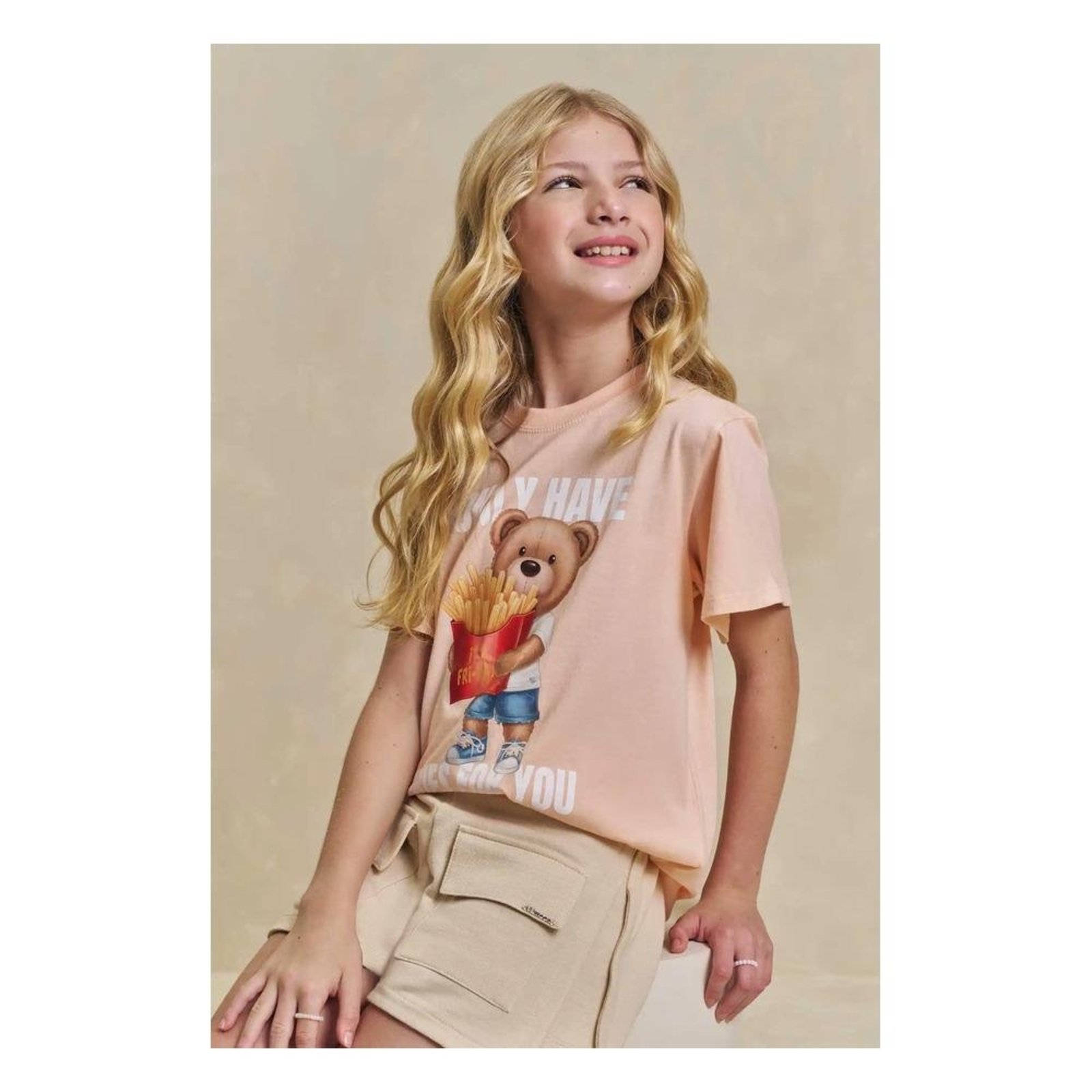 Infantil - Camiseta Juvenil Estampado Lilimoon 10 Unico