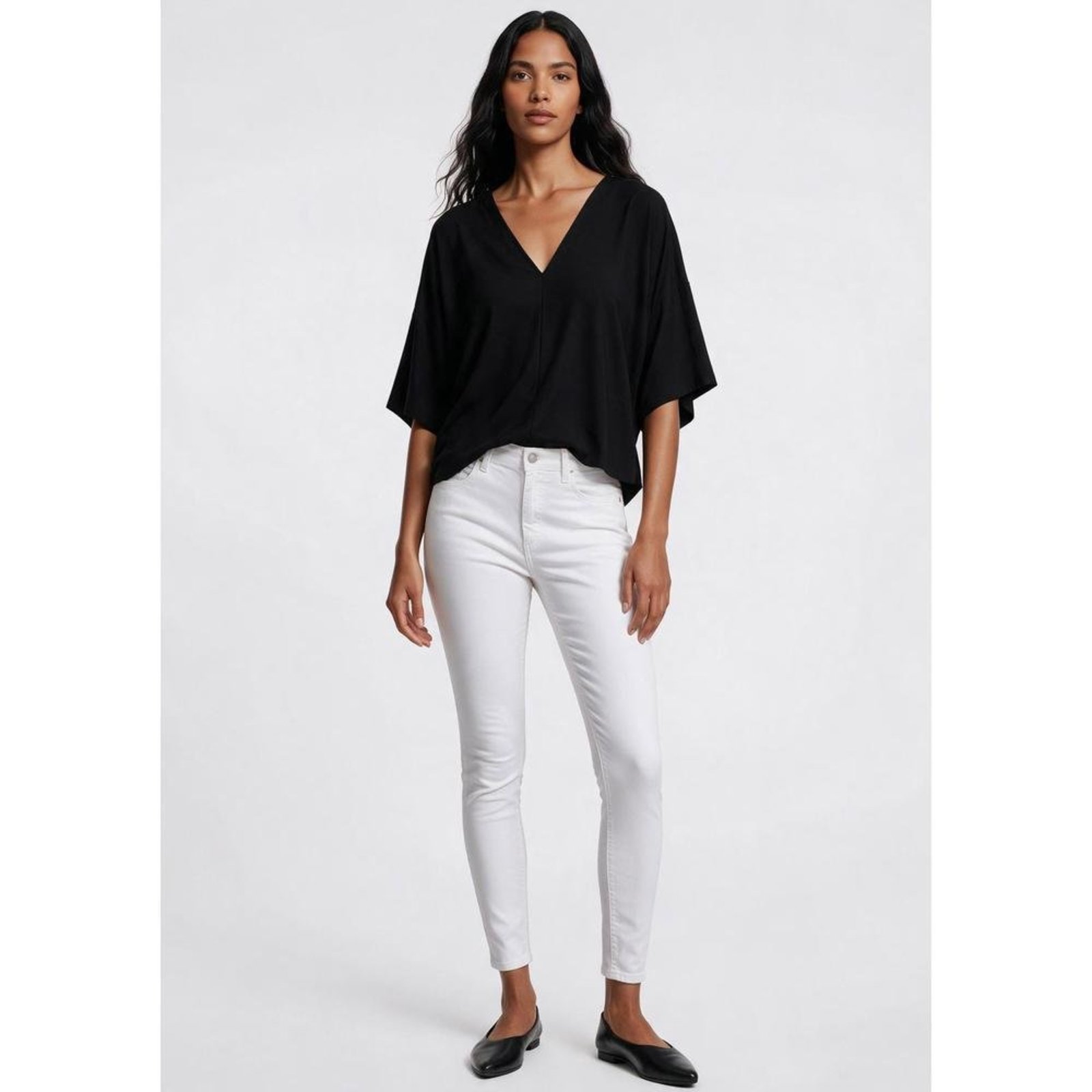 Calça Feminina Skinny Em Sarja Hering