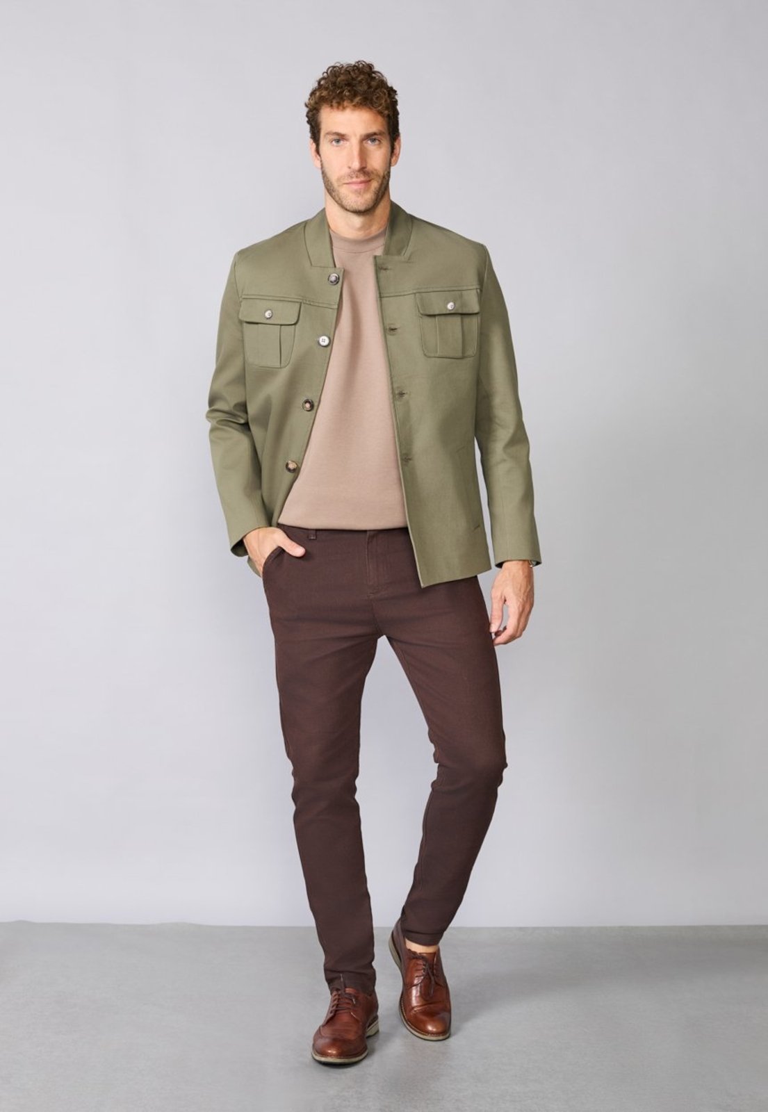 Allure Jacket Sarja Verde Oliva