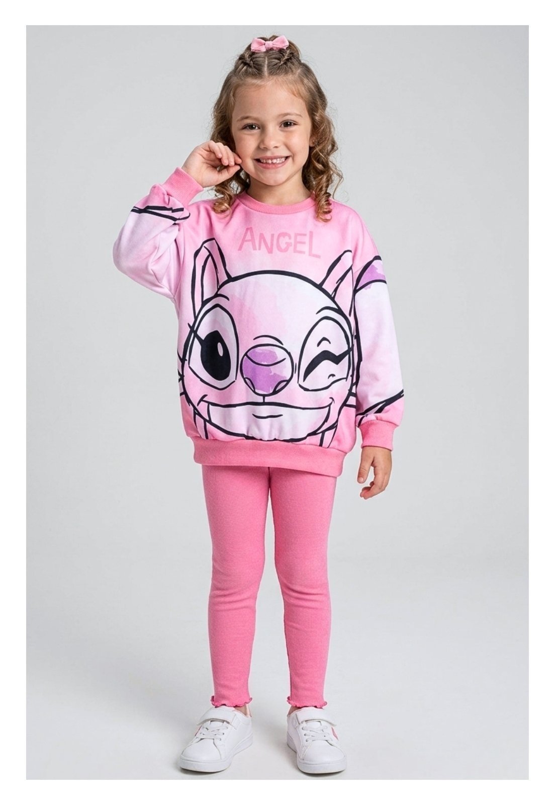 Infantil - Conjunto Disney Feminino Angel Oversized