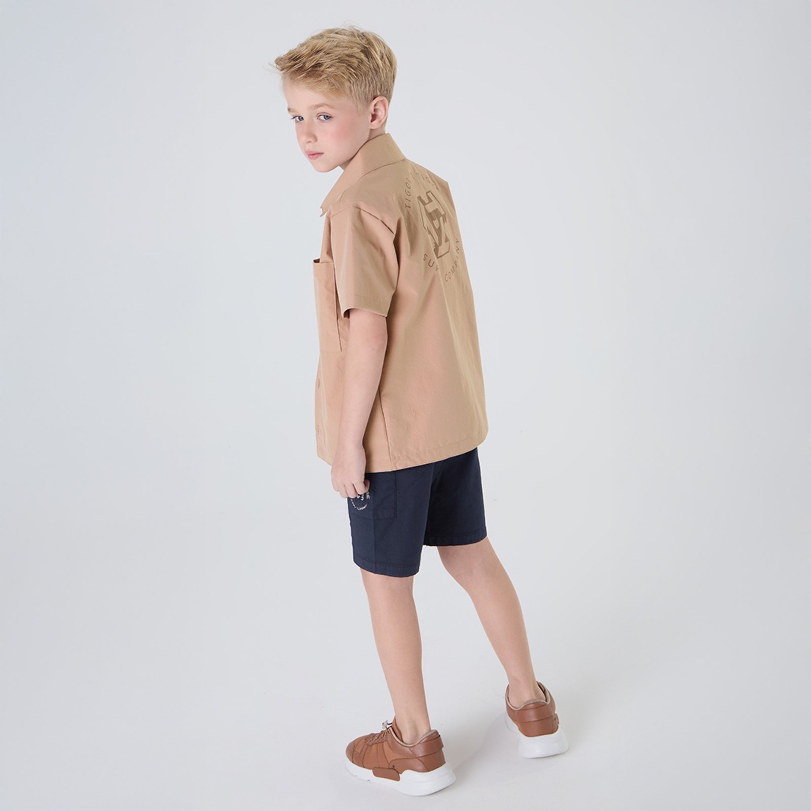 Infantil - Camisa Polo Em Alfaiataria Masculina Tigor T. Tigre