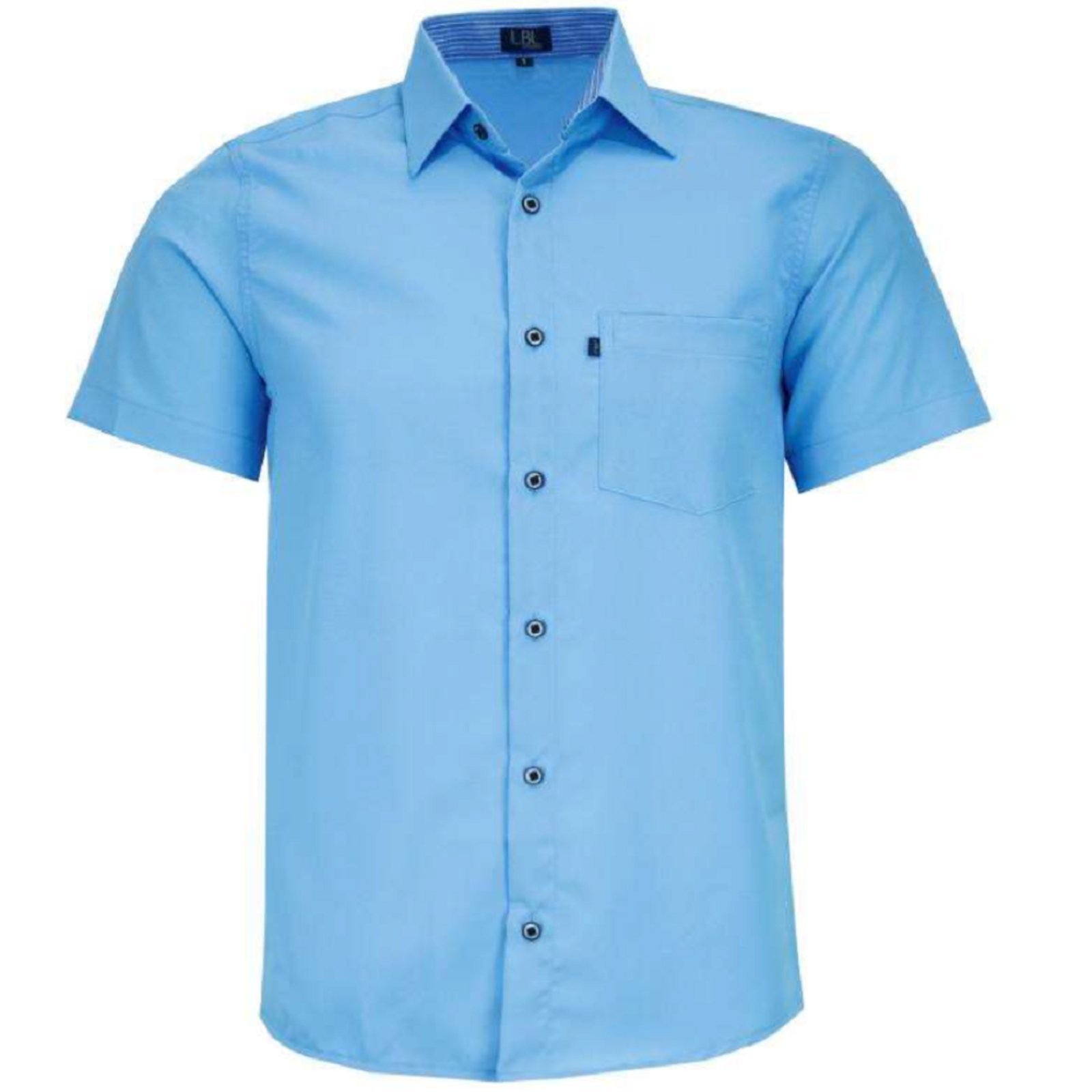 Camisa Social Microleve Manga Curta Original Amil AZMED