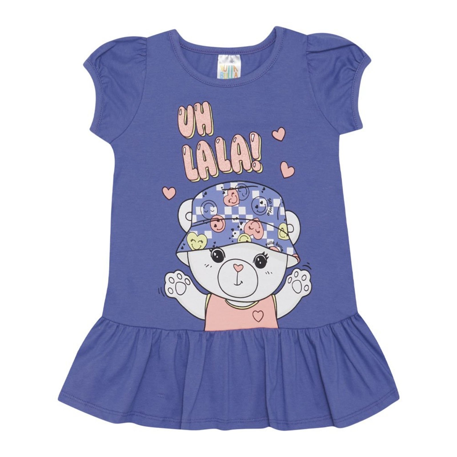 Infantil - Vestido Menina - Mirtilo - 48206-1199 Roxo