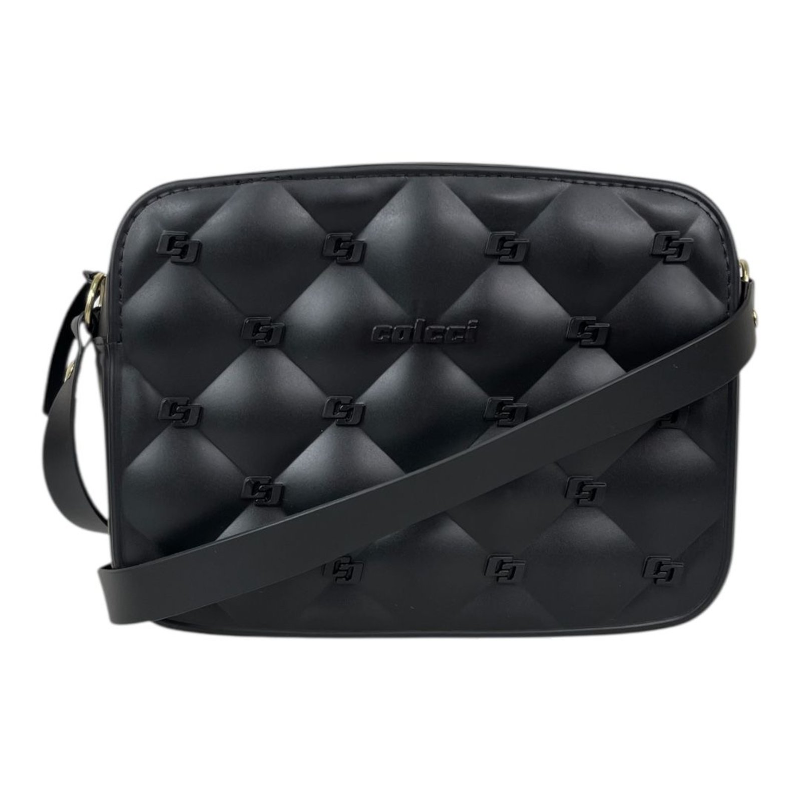 Vista 3 Bolsa Xangai Transversal Colcci preto preto