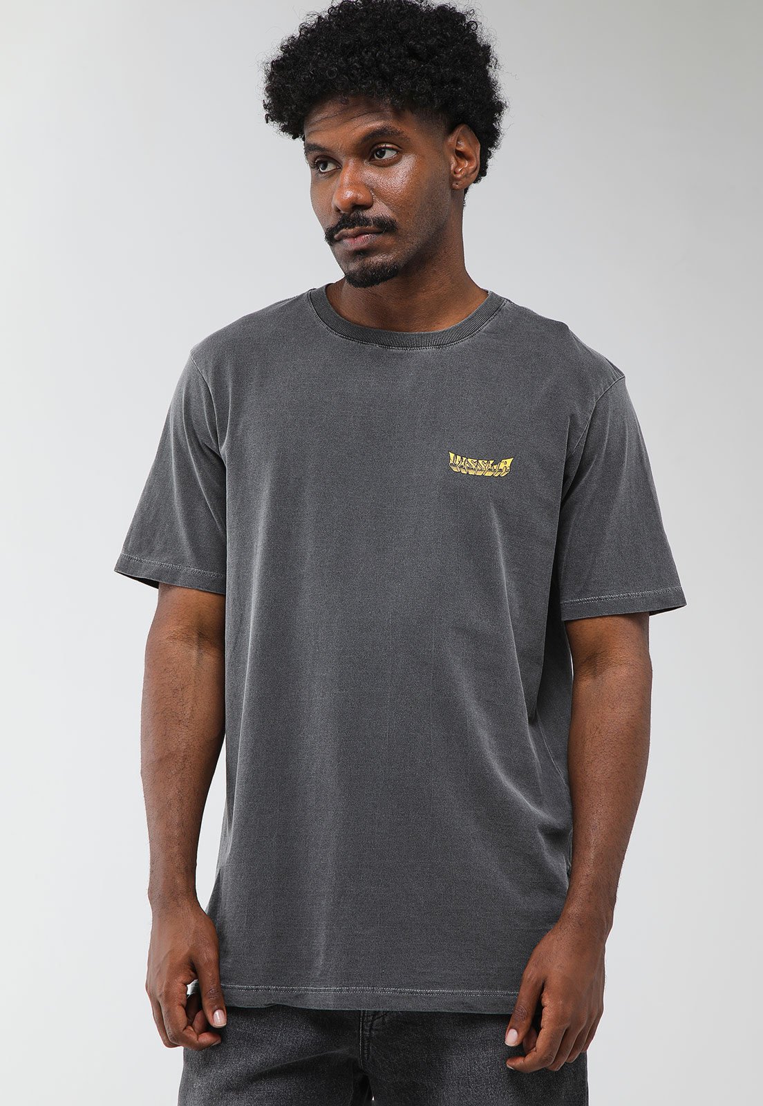 Camiseta Masculina Vissla Shredded Preta