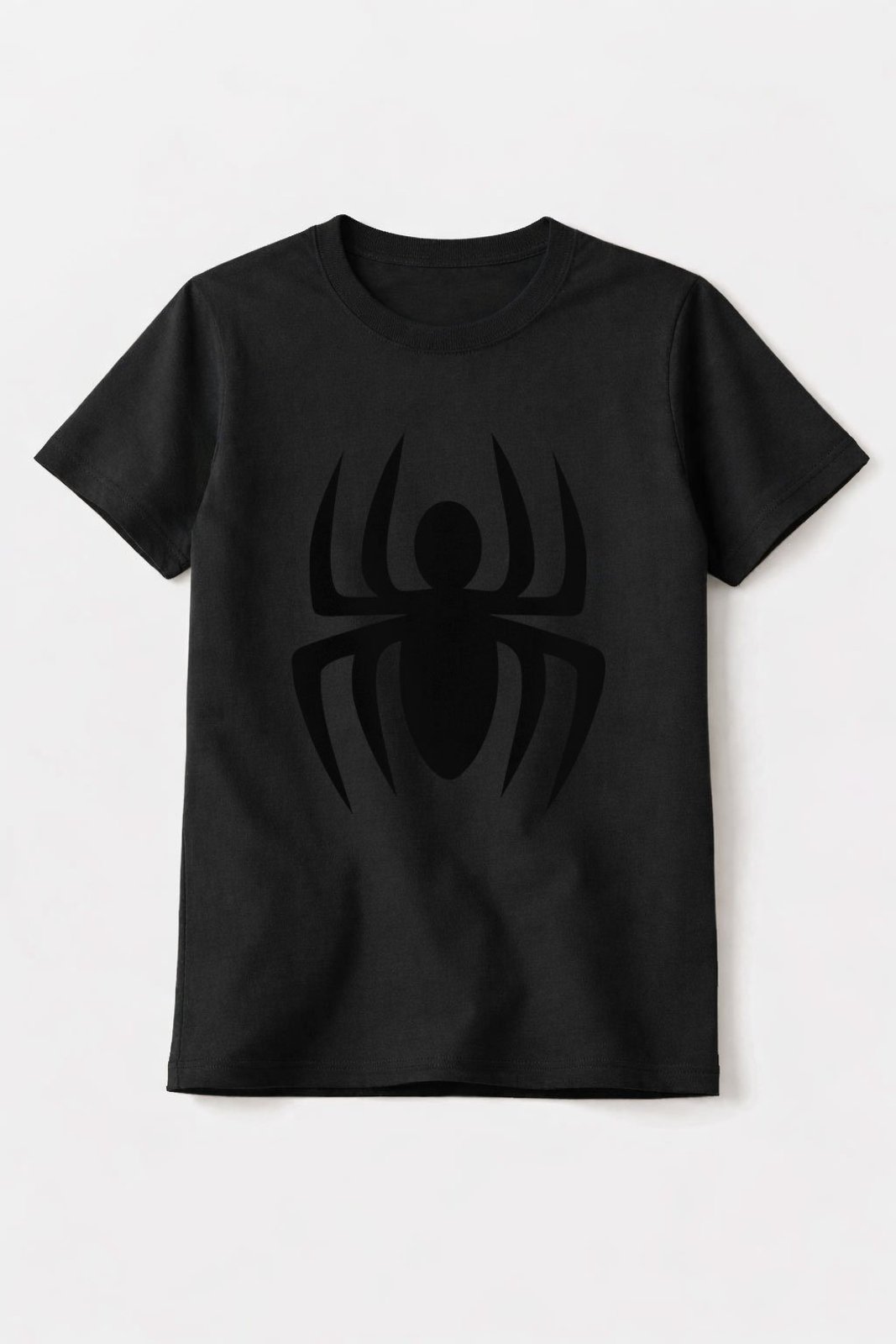 Infantil - Camiseta Masculina Algodão Aranha Preto - Babei no Look