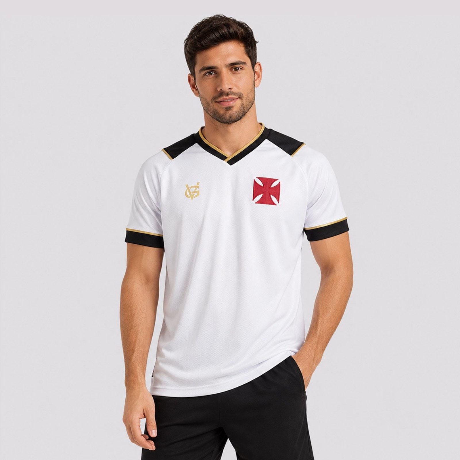 Camisa Vasco Nobre Cruz Branca