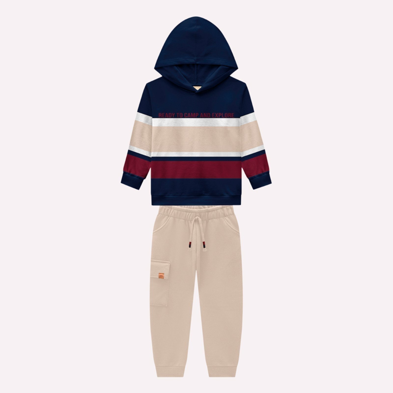 Infantil - Conjunto Menino Listras Milon