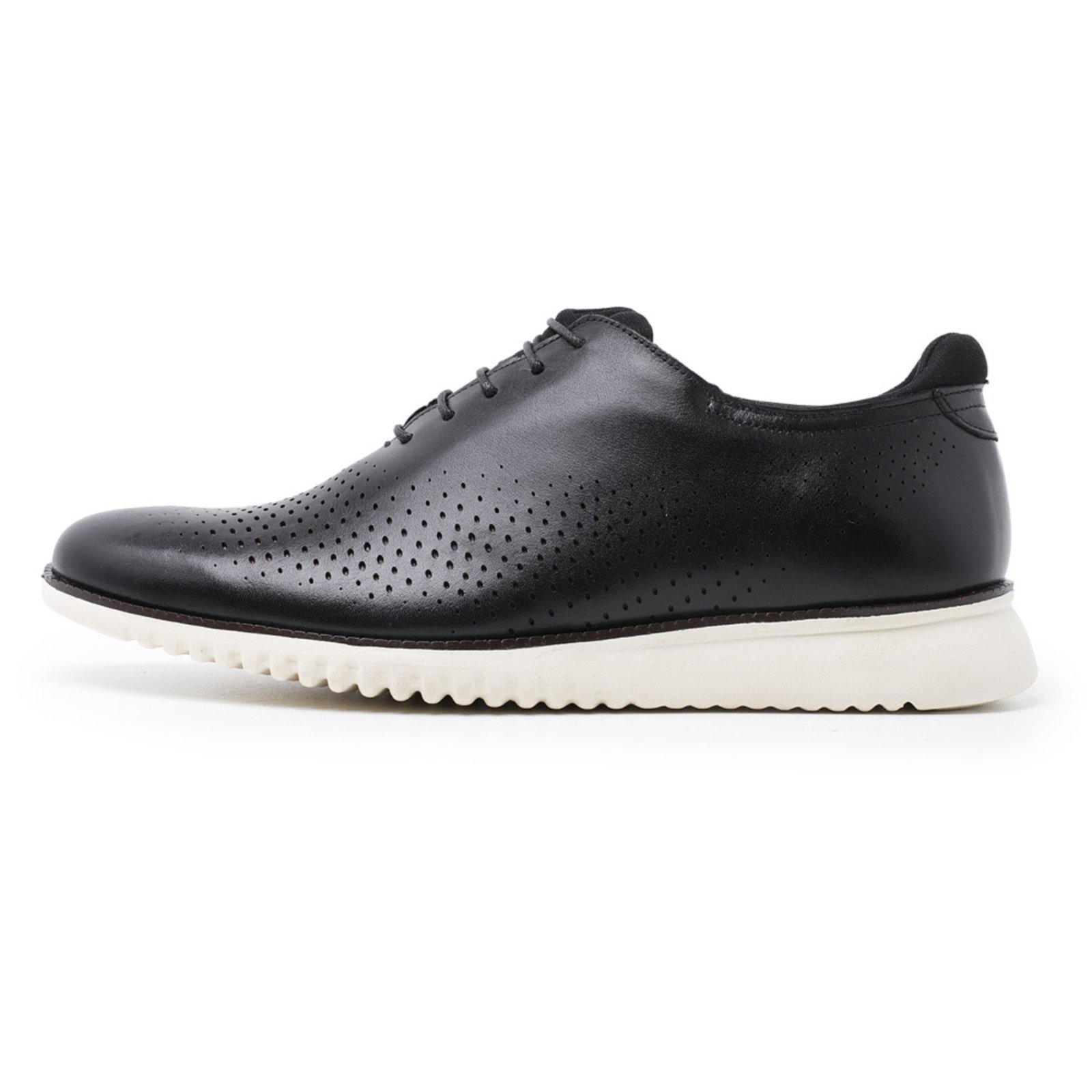 Sapato Casual Centuria Em Couro Preto