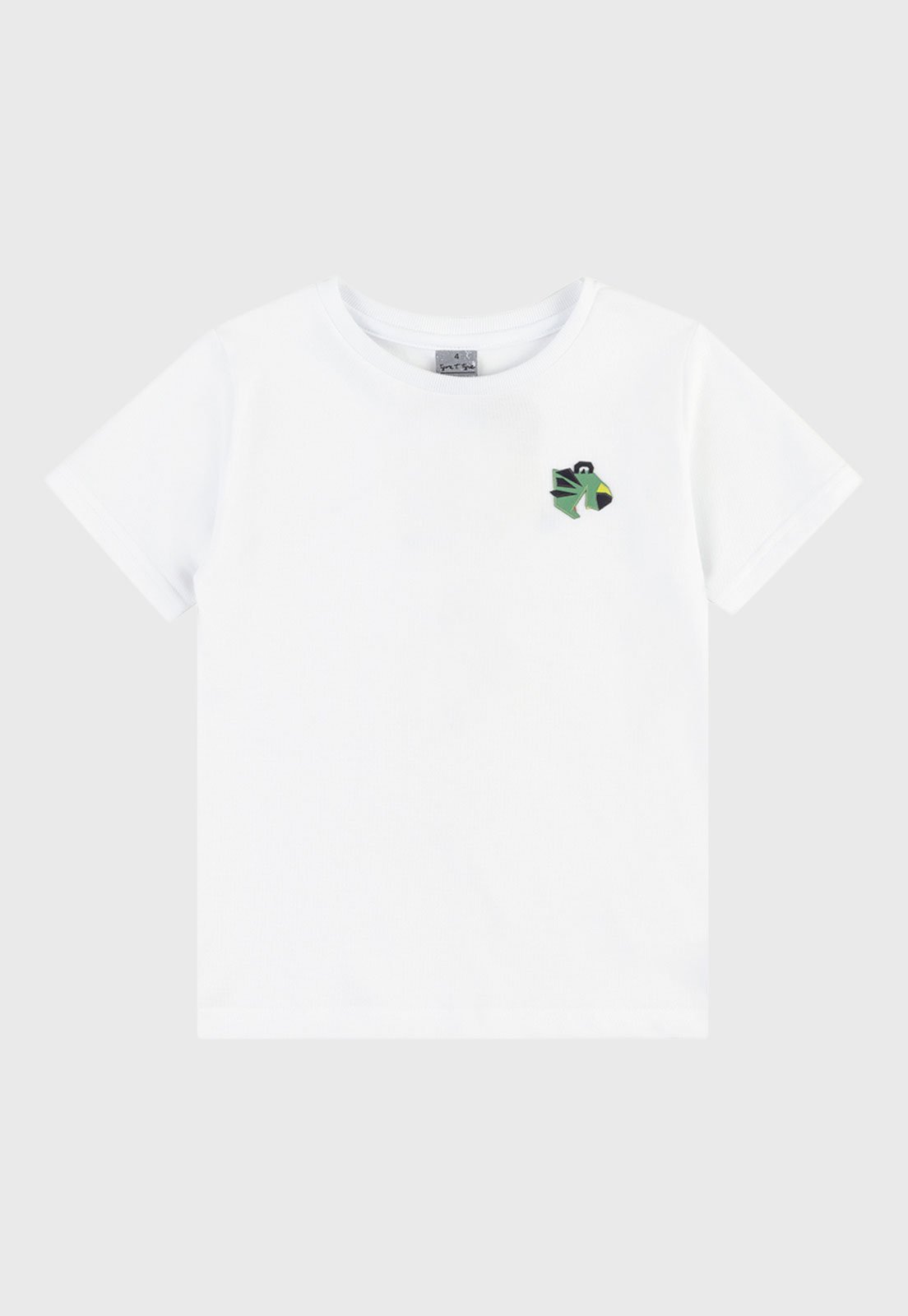 Camiseta Tigor T Tigre Logo Branca