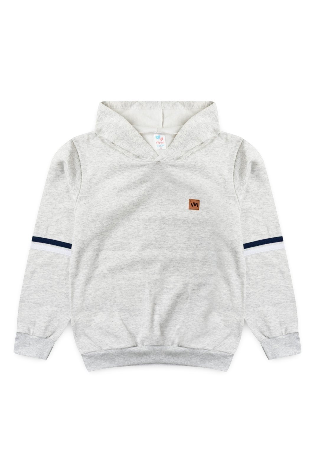 Infantil - Blusa Moletom Juvenil Menino c/ Capuz Vitrine Madri