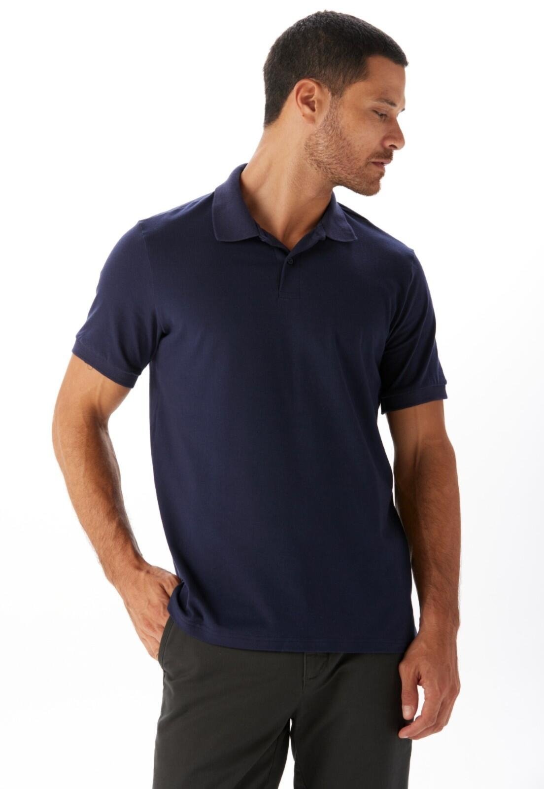 Polo Slim Traymon - Marinho