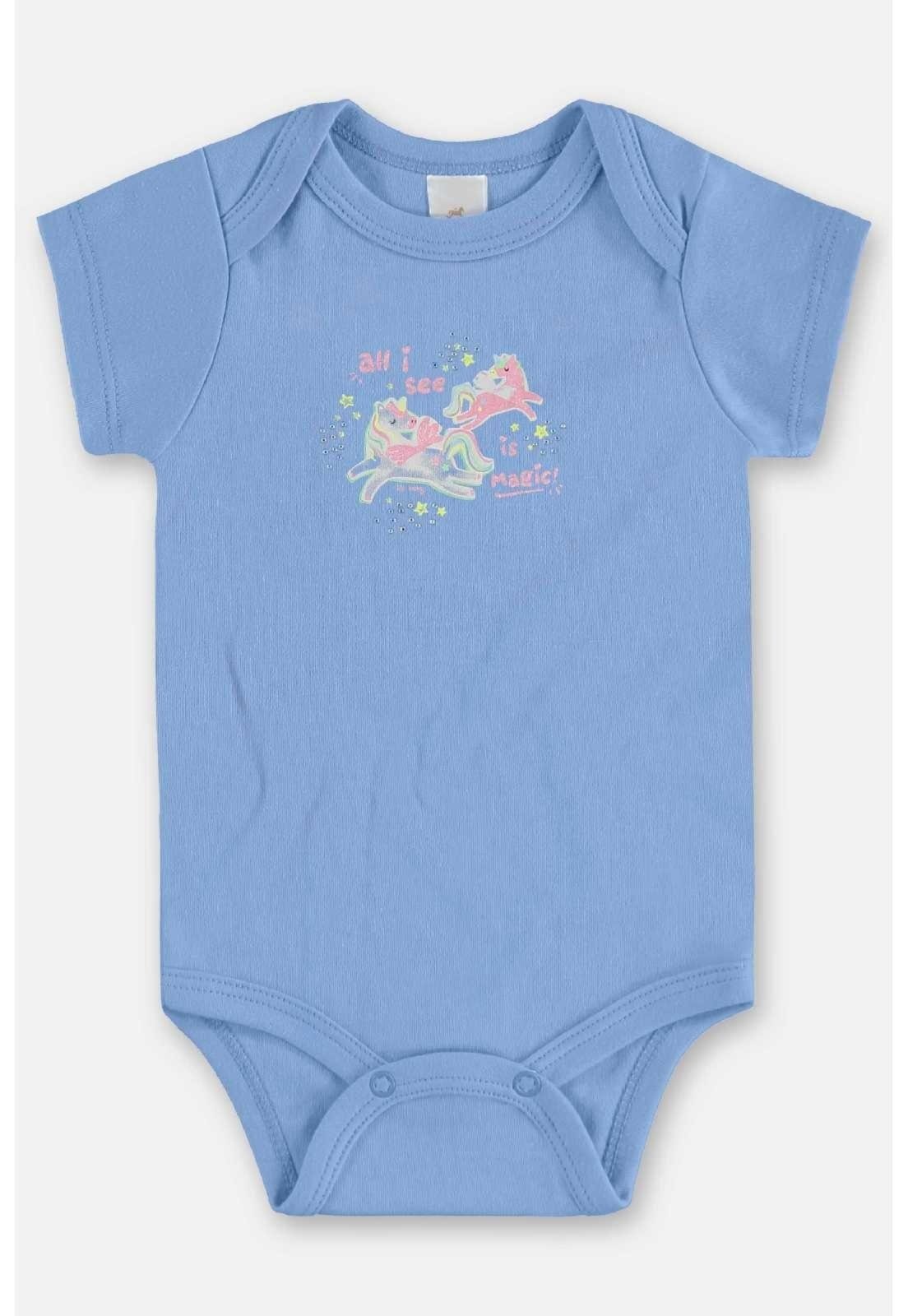 Infantil – Body em Suedine Menina Up Baby Azul