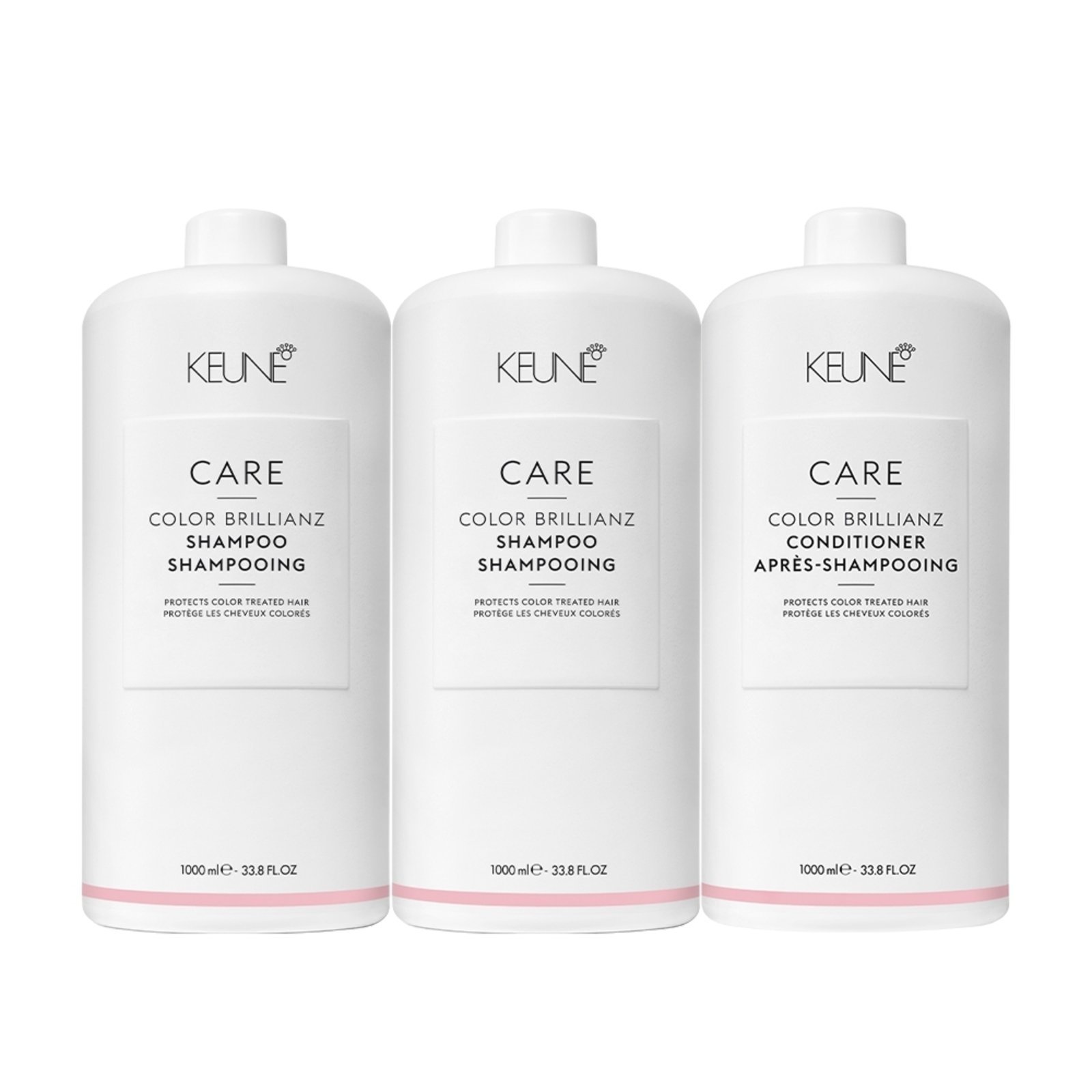 Vista 2 Kit Keune Color Brillianz - Shampoo e Condicionador Litro (3 produtos) multicolorido Keune multicolorido