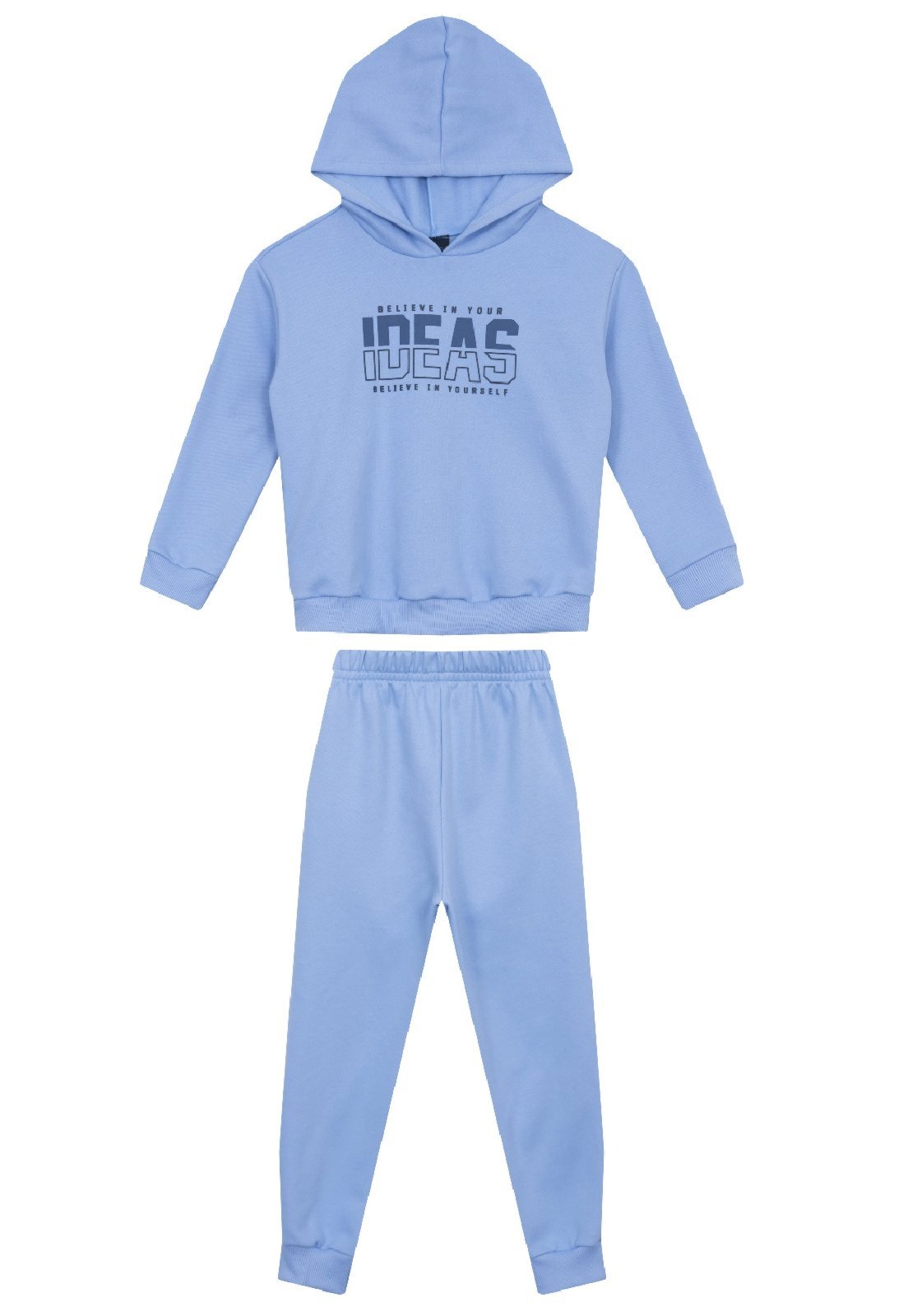 Infantil - Conjunto para Menino de Blusão e Calça Guloseima Azul