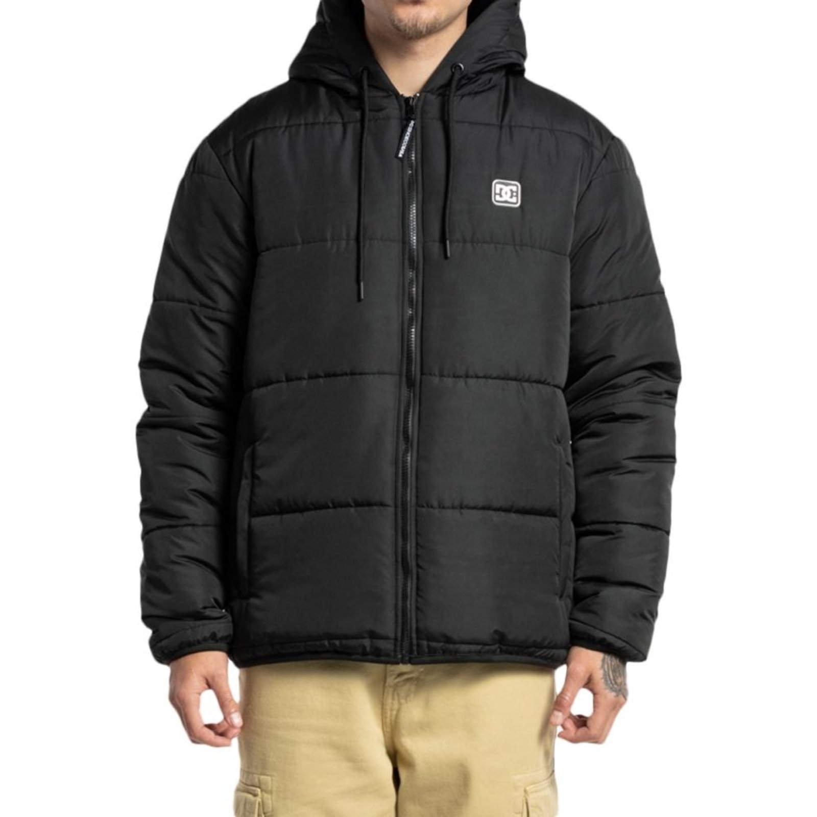Jaqueta DC Shoes DC Star Puffer WT23 Masculina Preto