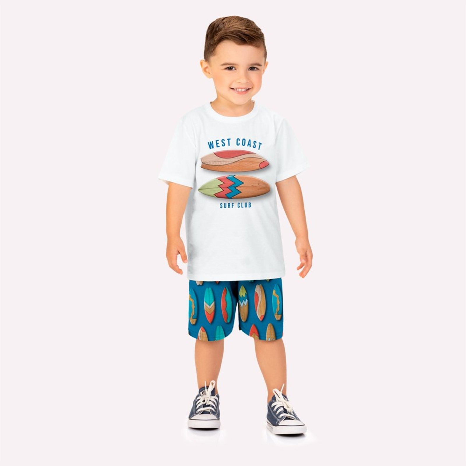 Infantil - Conjunto Menino Pranchas Kyly