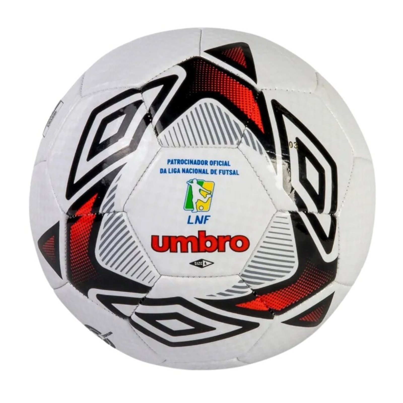 Bola De Futsal Umbro Primal 27166 Umbro Branco