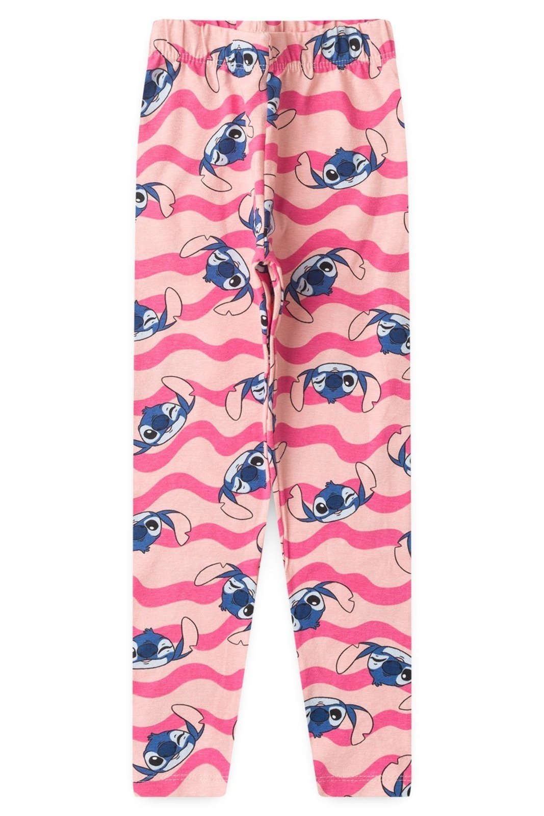 Infantil – Legging Disney Feminina Stitch Rosa