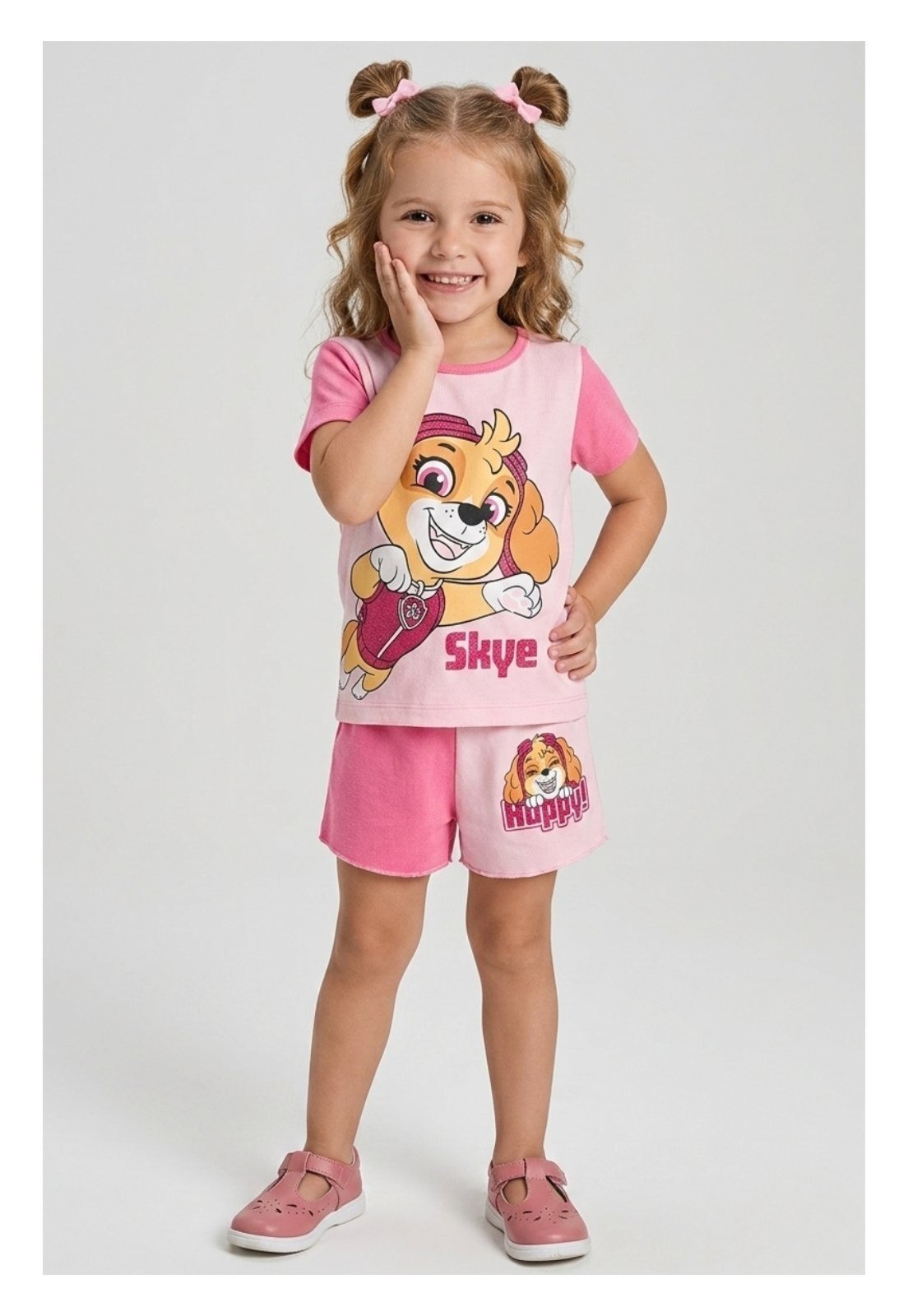 Infantil - Conjunto Feminino Skye Patrulha Canina