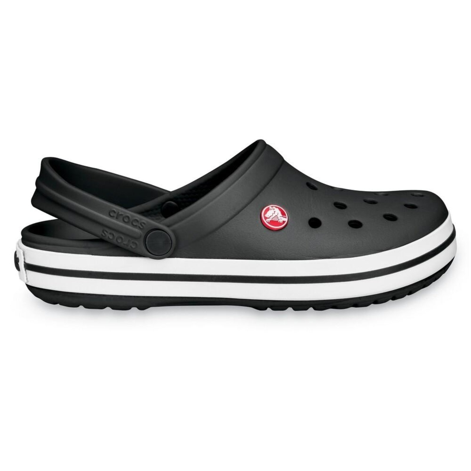 Sandália Crocs Crocband Black – M10w12 Preto