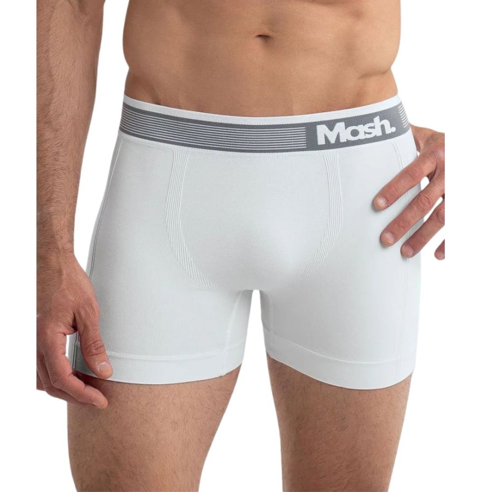 Cueca Boxer Mash Microfibra Sem Costura Adulto 710.01