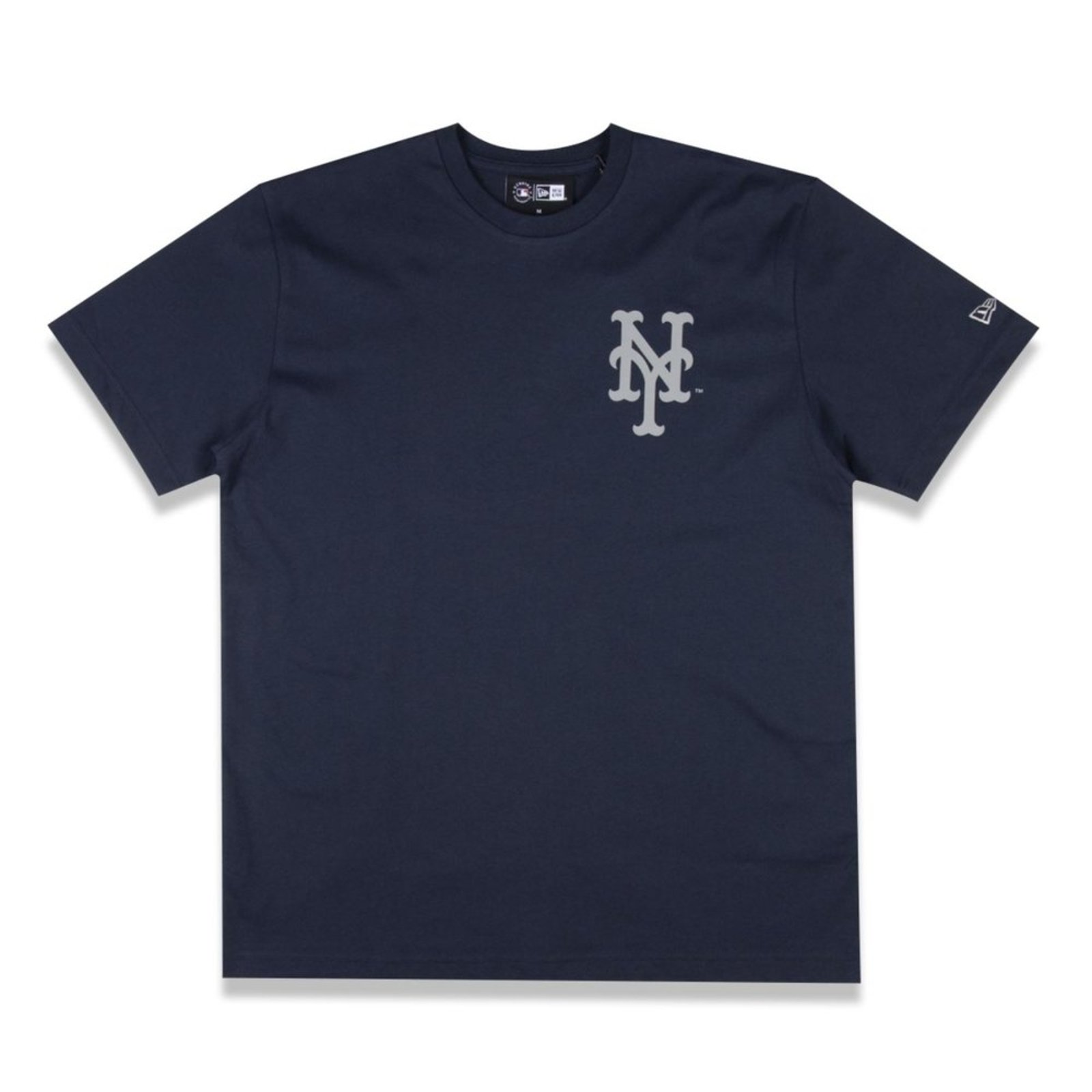 Camiseta New Era Regular New York Mets MLB Marinho