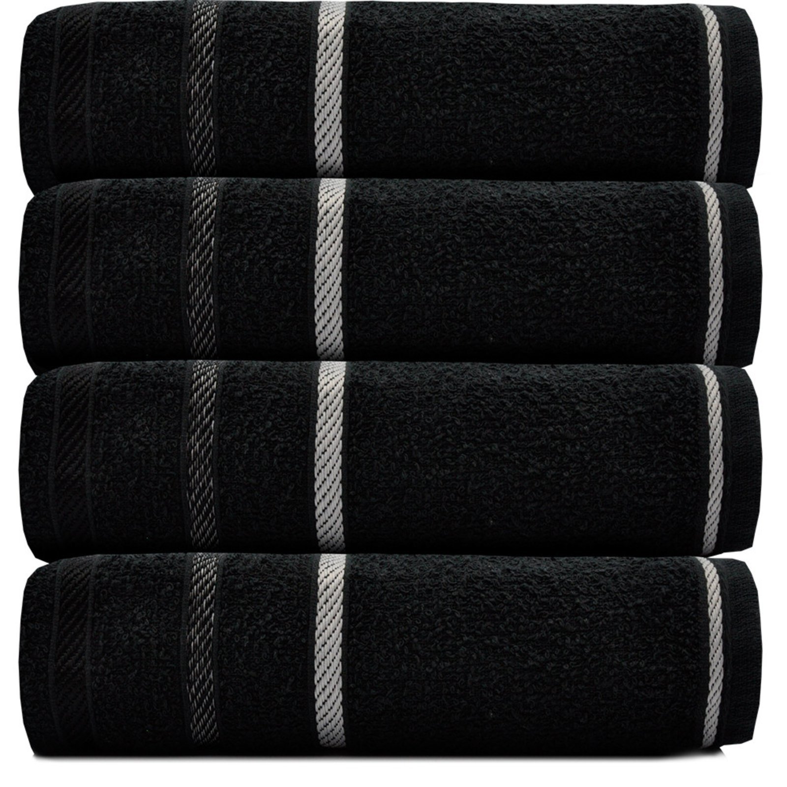 Kit 4 Toalhas de Banho Pop 100 Algodão Salão Manicure Academia SPA 68x113cm Emcompre Marcotex