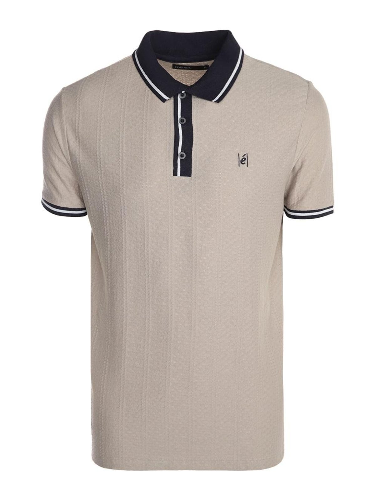Polo Manga Curta Elétron Masculina CINZA