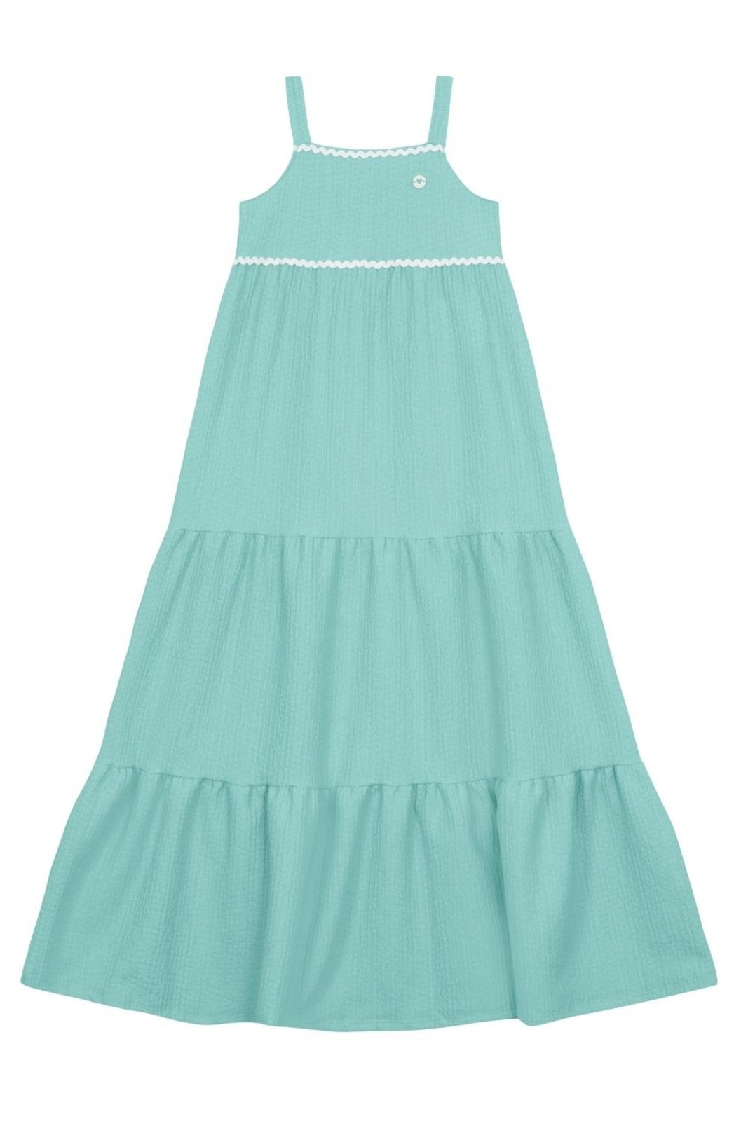 Infantil - Vestido midi menina em malha Brandili