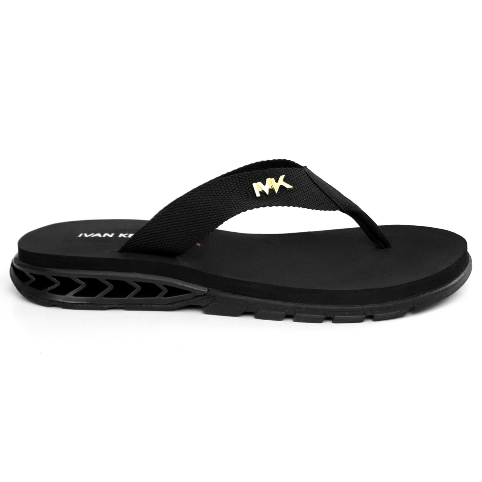 Chinelo Masculino Casual Antiderrapante Anatômico Leve Confortável Preto