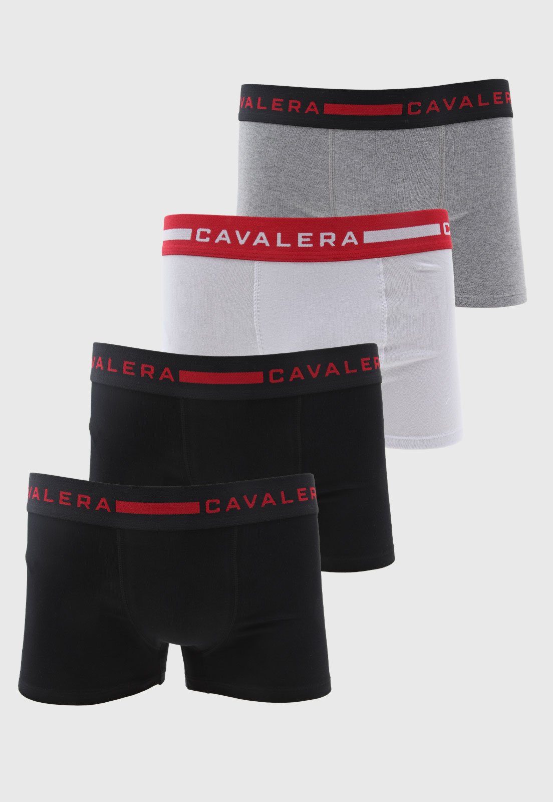 Kit 4 Cuecas Masculinas Cavalera Sungão Preta