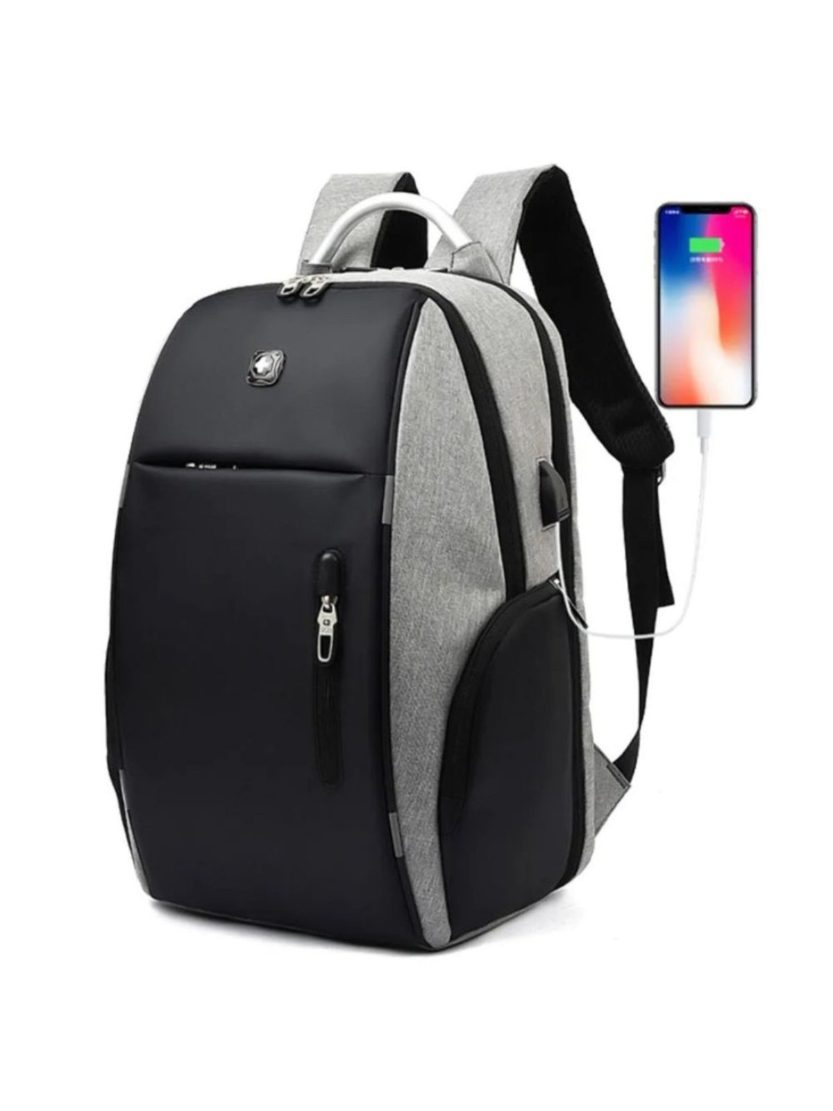 Mochila PILOT á Prova d´água com Bolsos laterais para acessórios