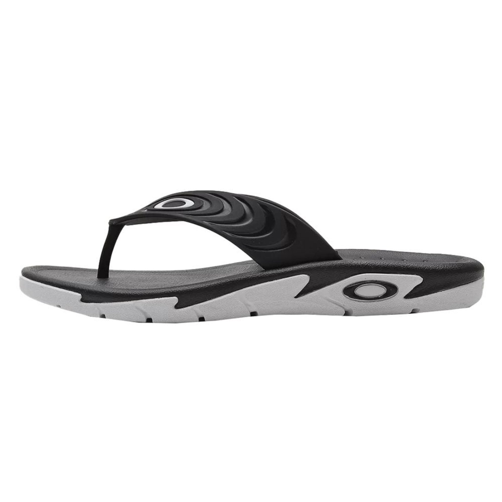 Chinelo Oakley Crowd SM24 Masculino Jet Black
