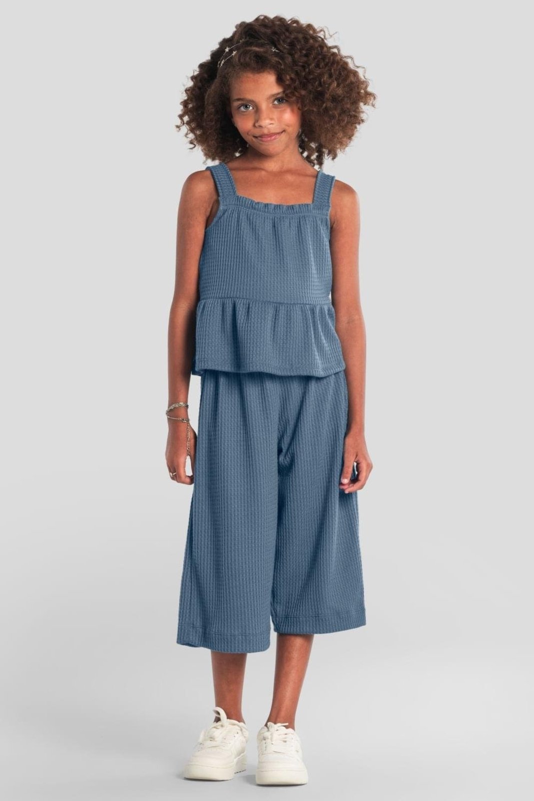 Infantil - Conjunto menina em tricot Mundi