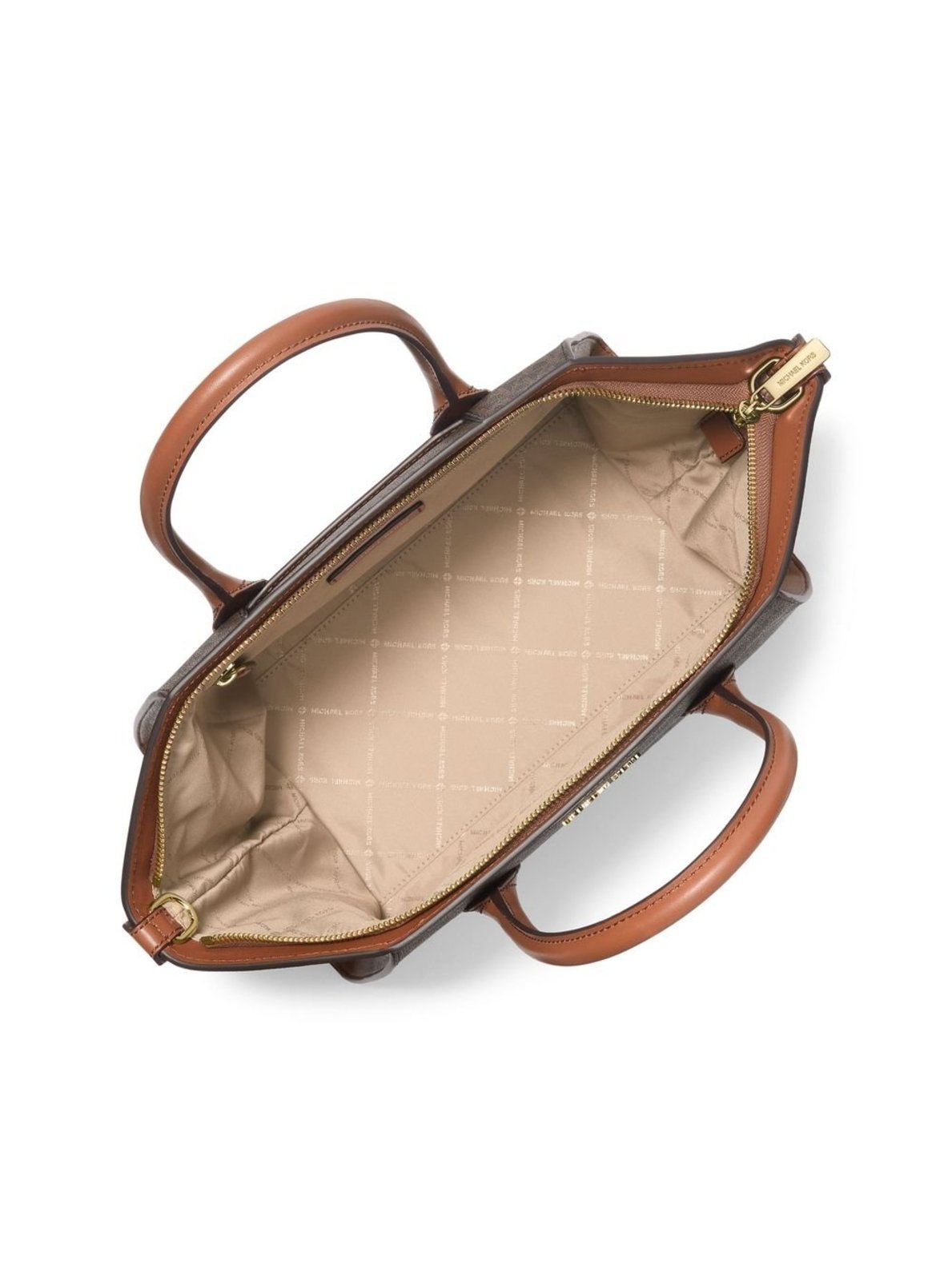 Vista 3 Bolsa Tiracolo Avril Logo Grande 35F4g4vs3b200 marrom marrom