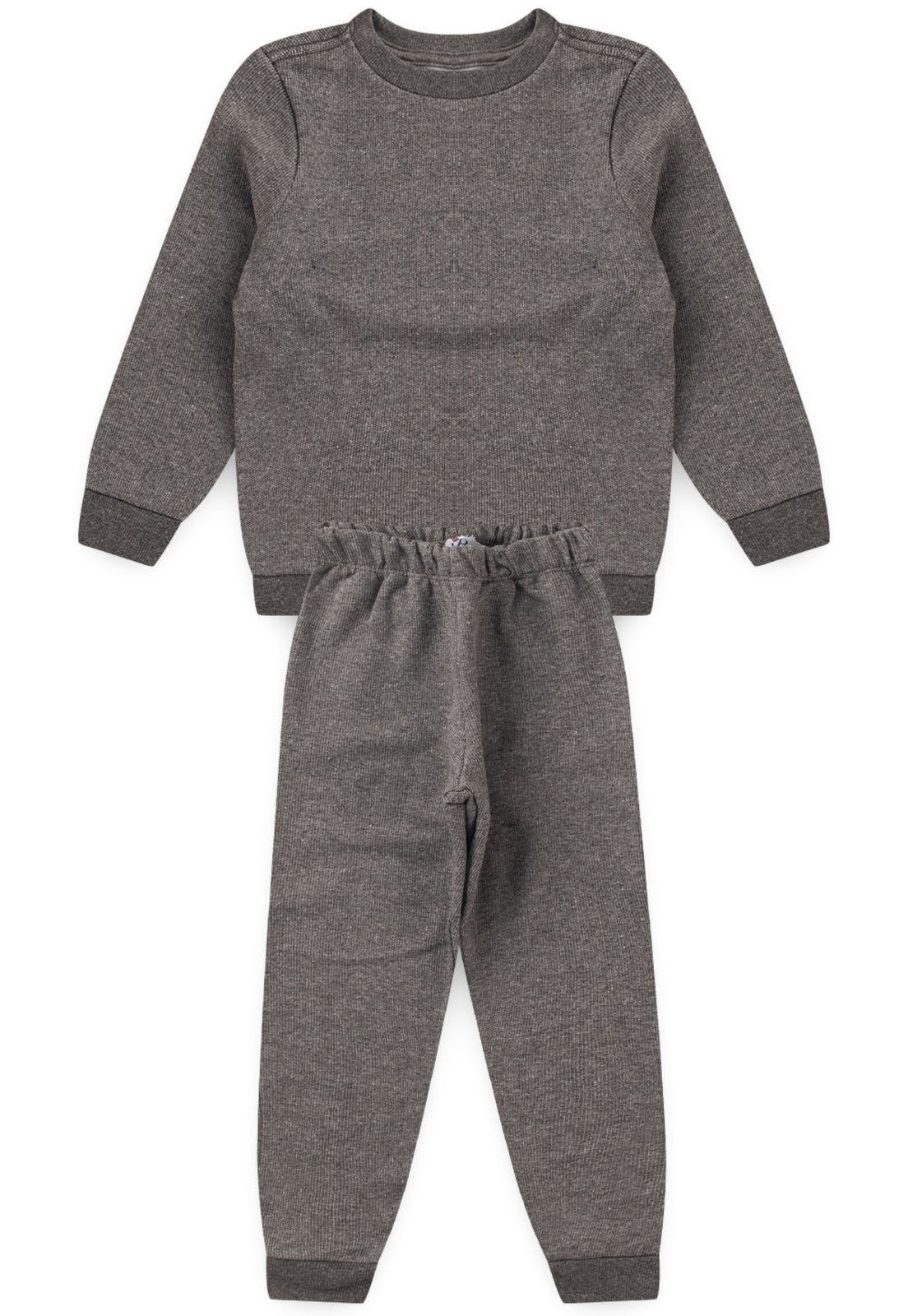 Infantil – Conjunto Bem Vestir com Felpa Mescla