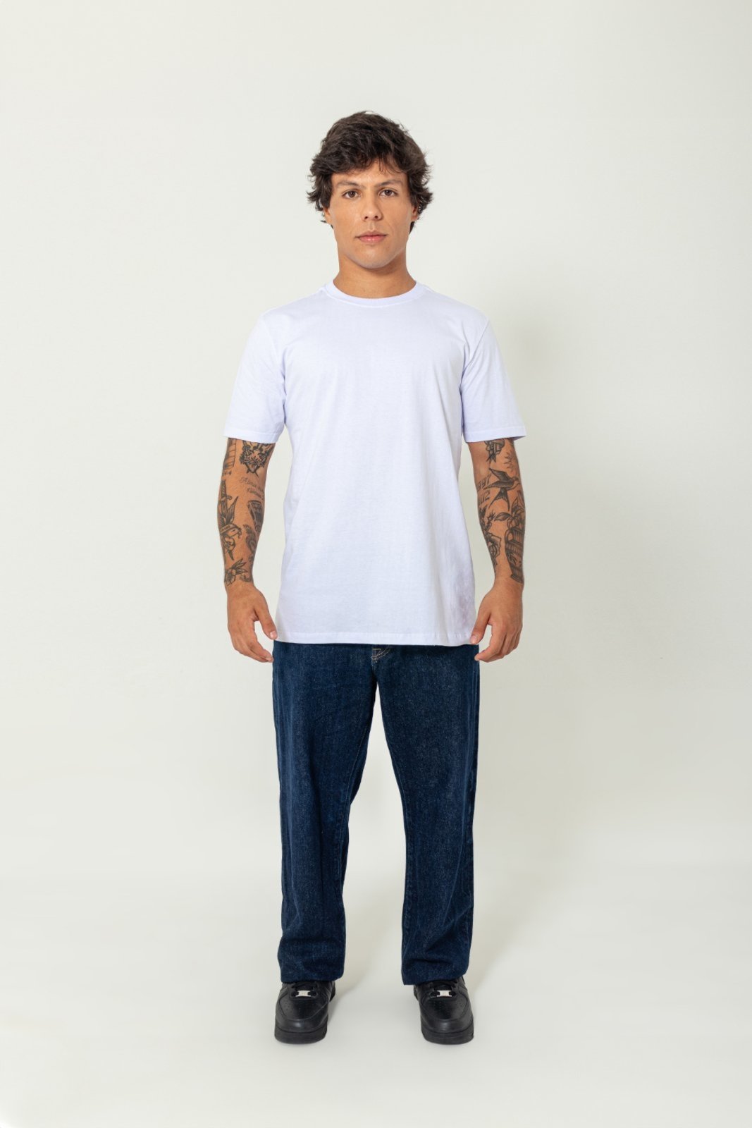 Camiseta Basic Casual Brunx Ind – Branco